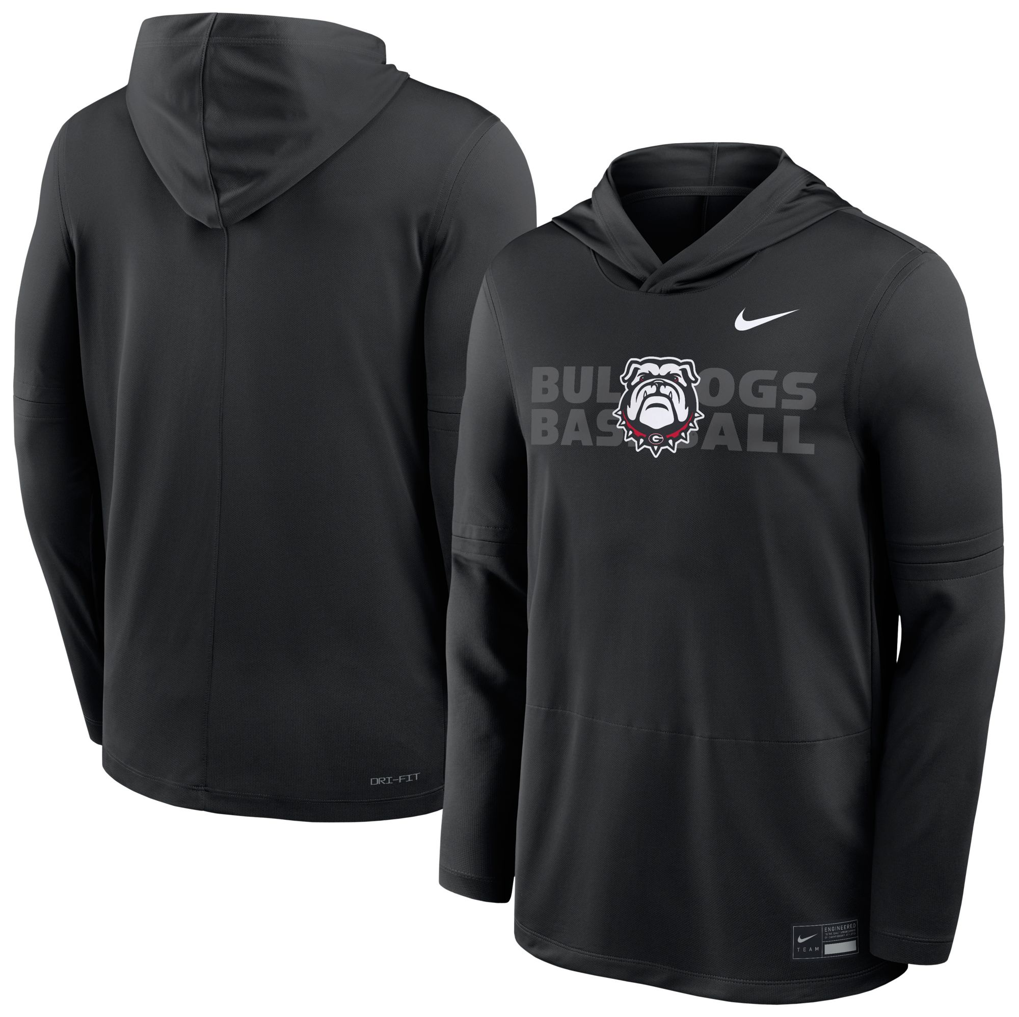 Nike Men's Georgia Bulldogs Black Dugout Hoodie Top product image