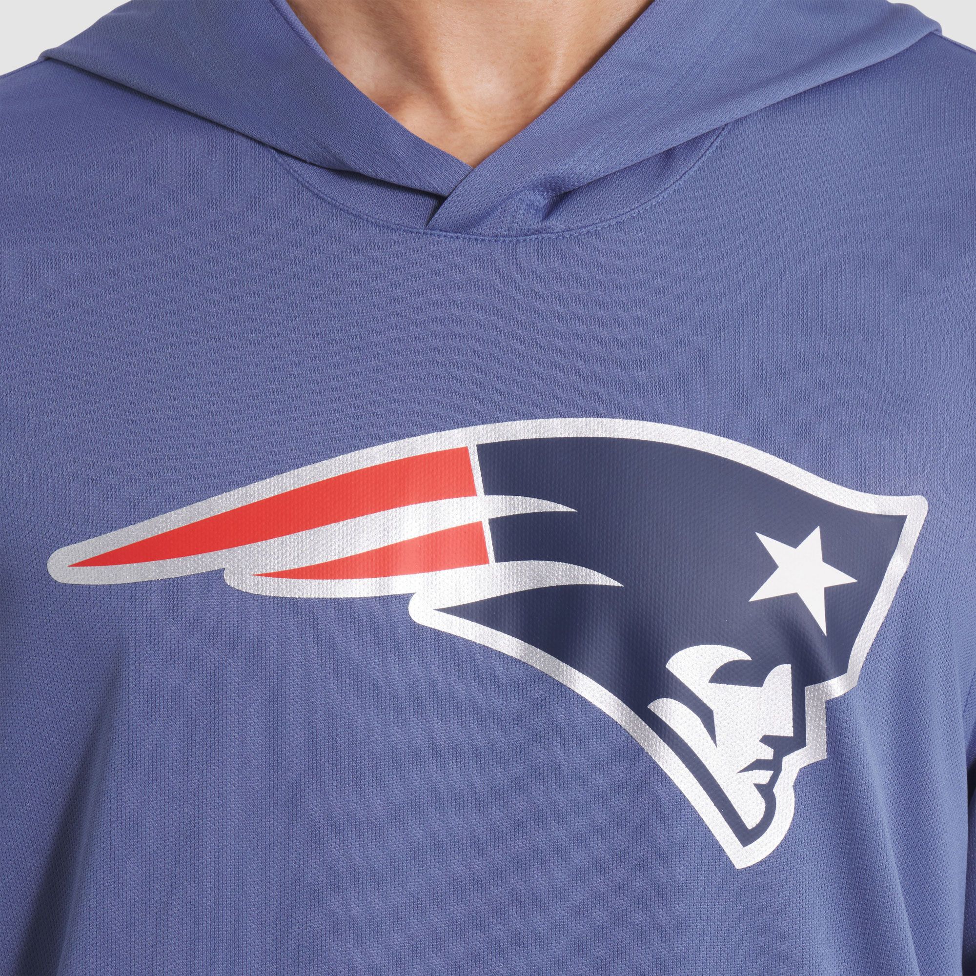 Nike Men's New England Patriots NFL Rivalries Hooded Long Sleeve T-Shirt product image