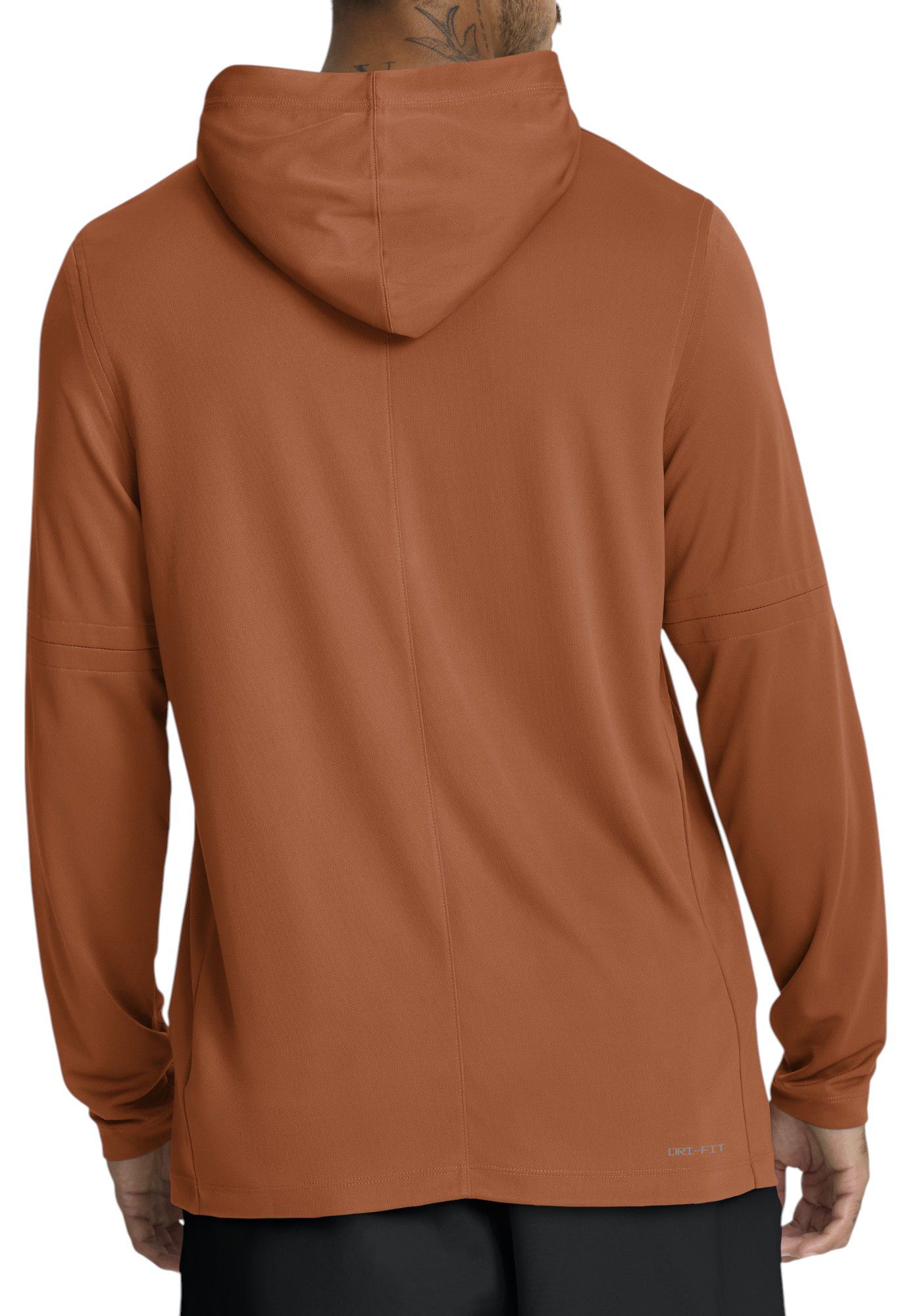 Nike Men's Texas Longhorns Desert Orange Dri-FIT Long Sleeve Hoodie T-Shirt product image