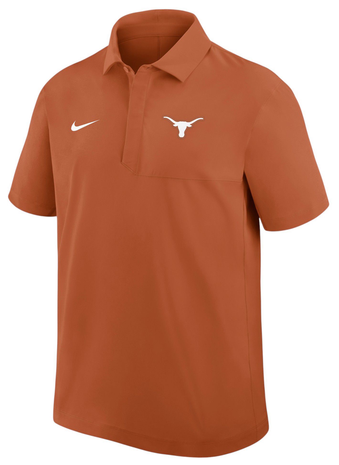 Nike Men's Texas Longhorns Desert Orange Dri-Fit Woven Polo product image