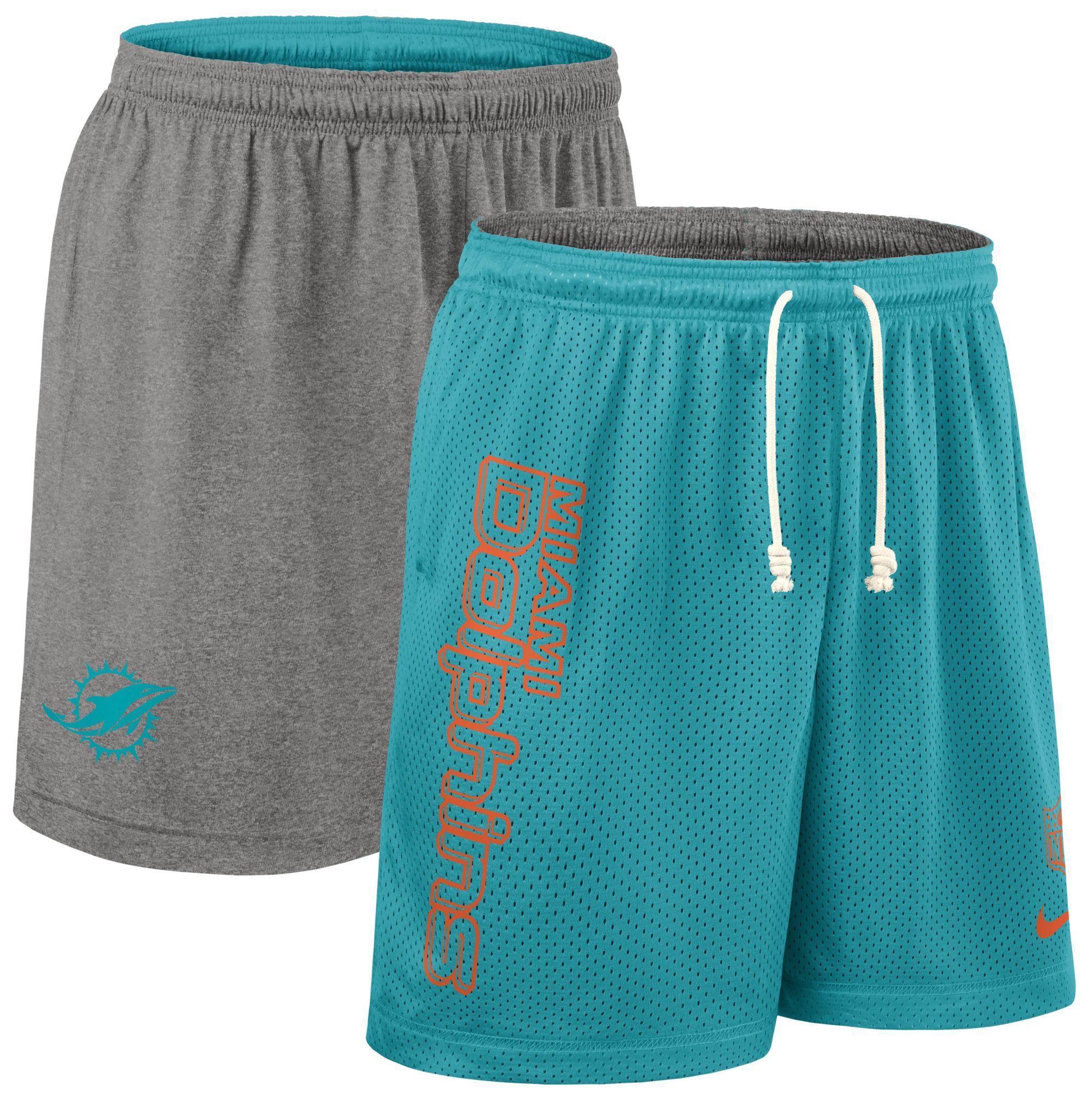 Nike Men's Miami Dolphins Turbo Green Reversible Shorts product image