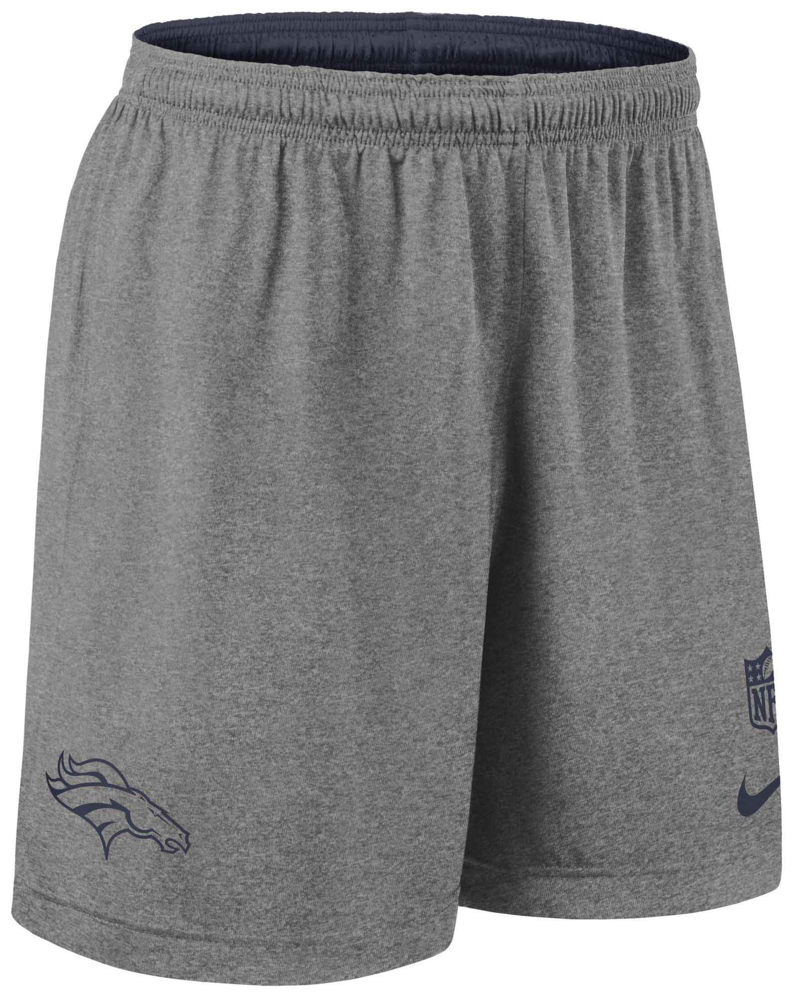 Nike Men's Denver Broncos College Navy Reversible Shorts product image