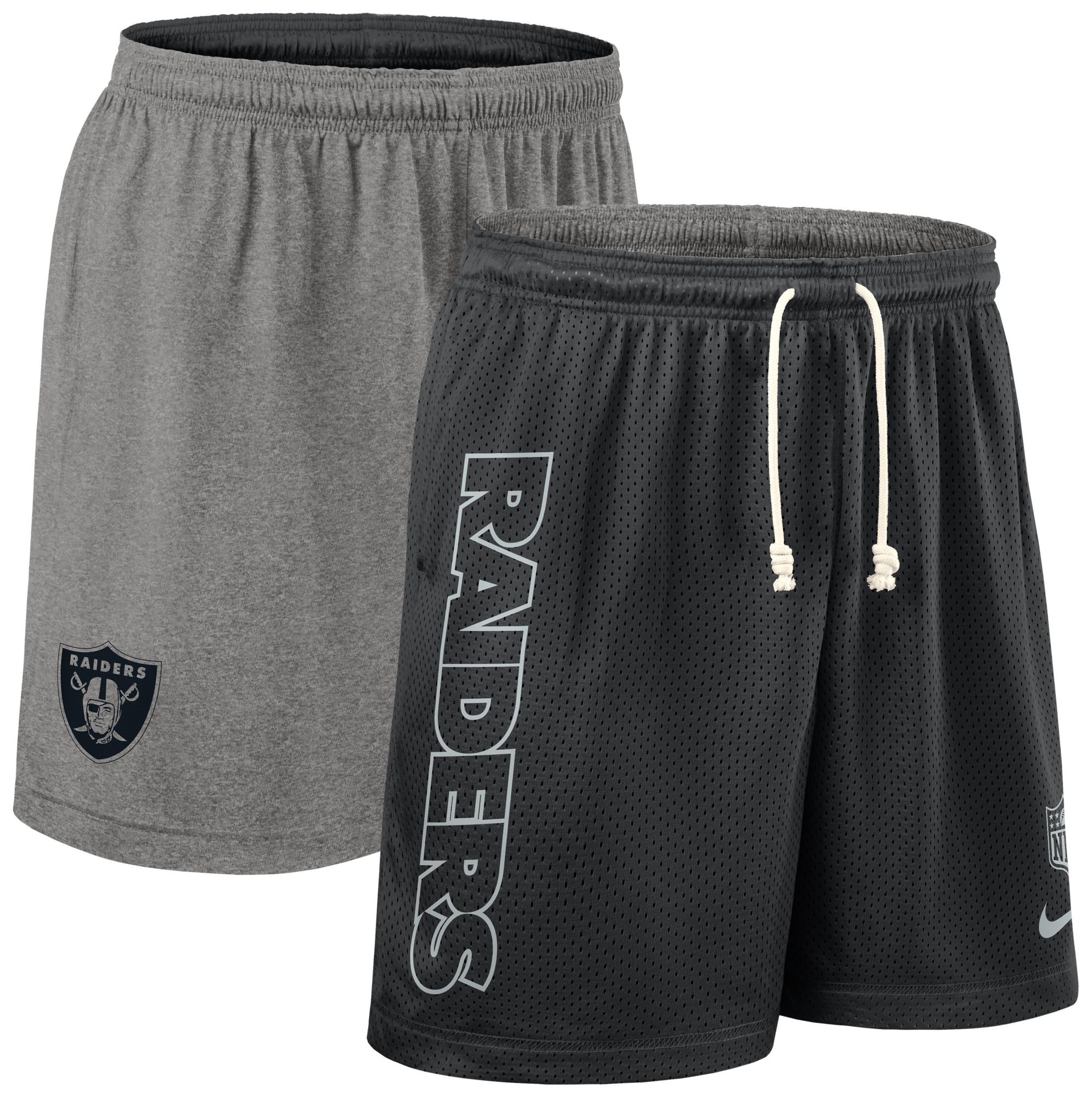 Nike Men's Las Vegas Raiders Black Reversible Shorts product image