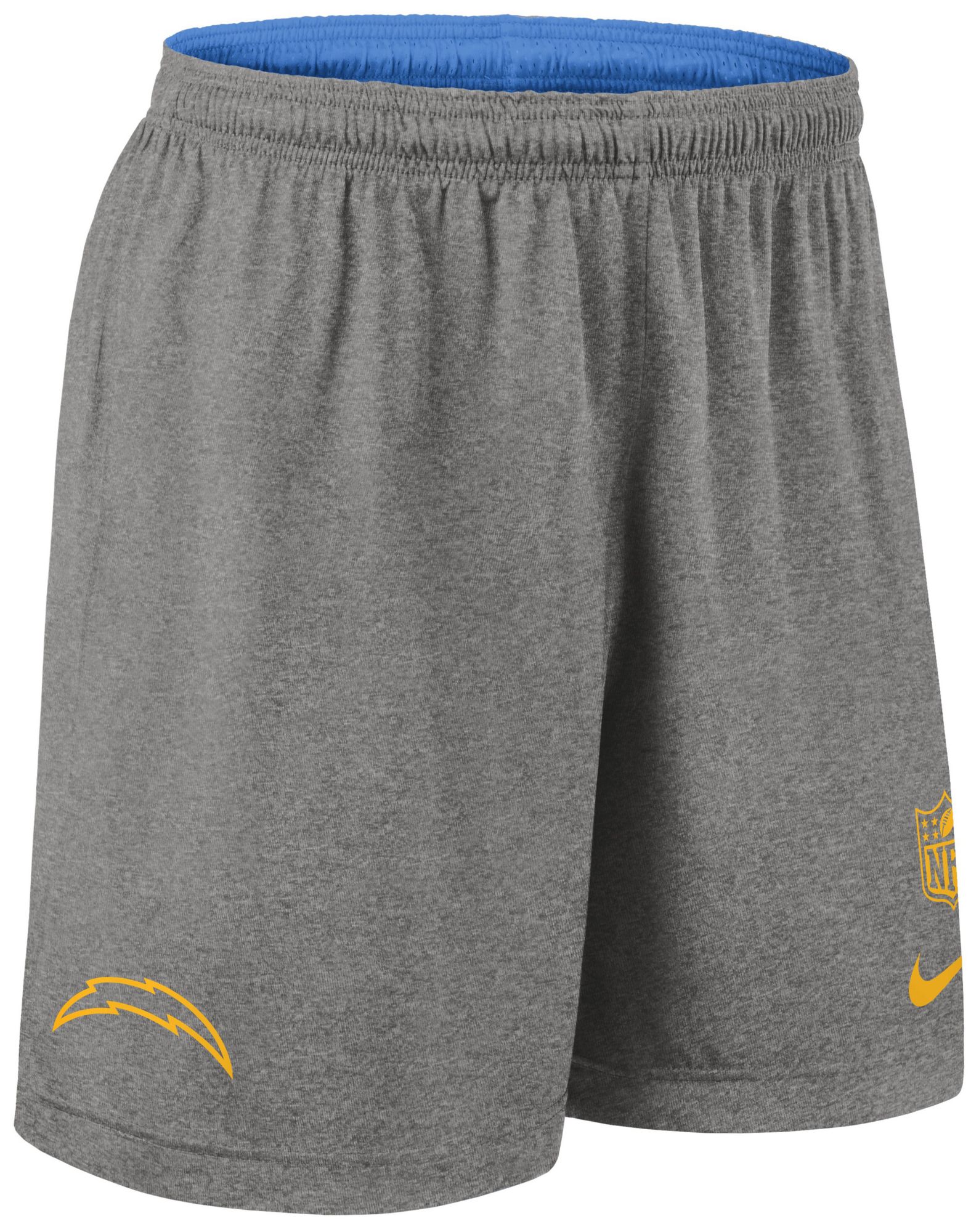 Nike Men's Los Angeles Chargers Italy Blue Reversible Shorts product image