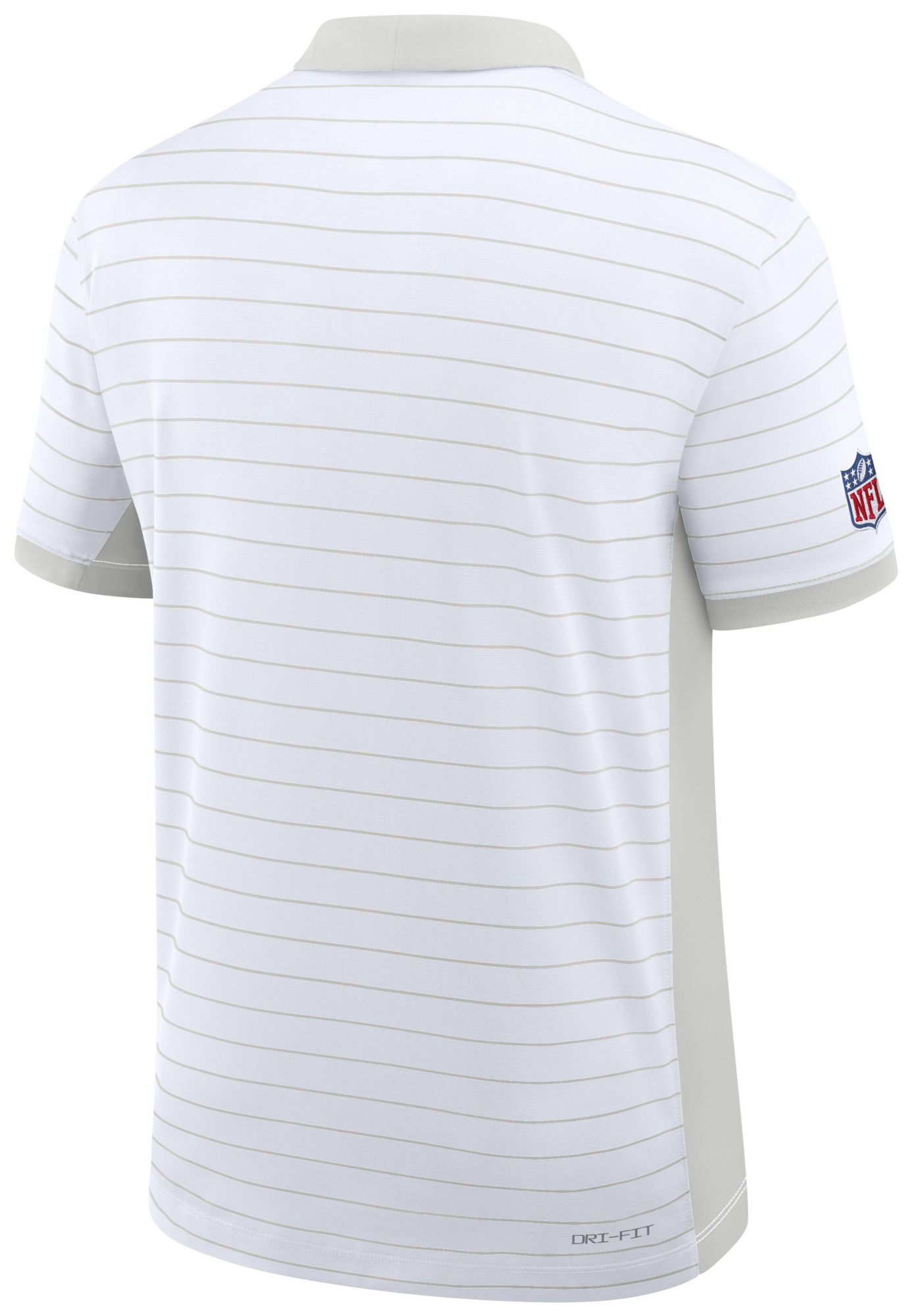 Nike Men's Kansas City Chiefs White Dri-FIT Victory Striped Polo product image