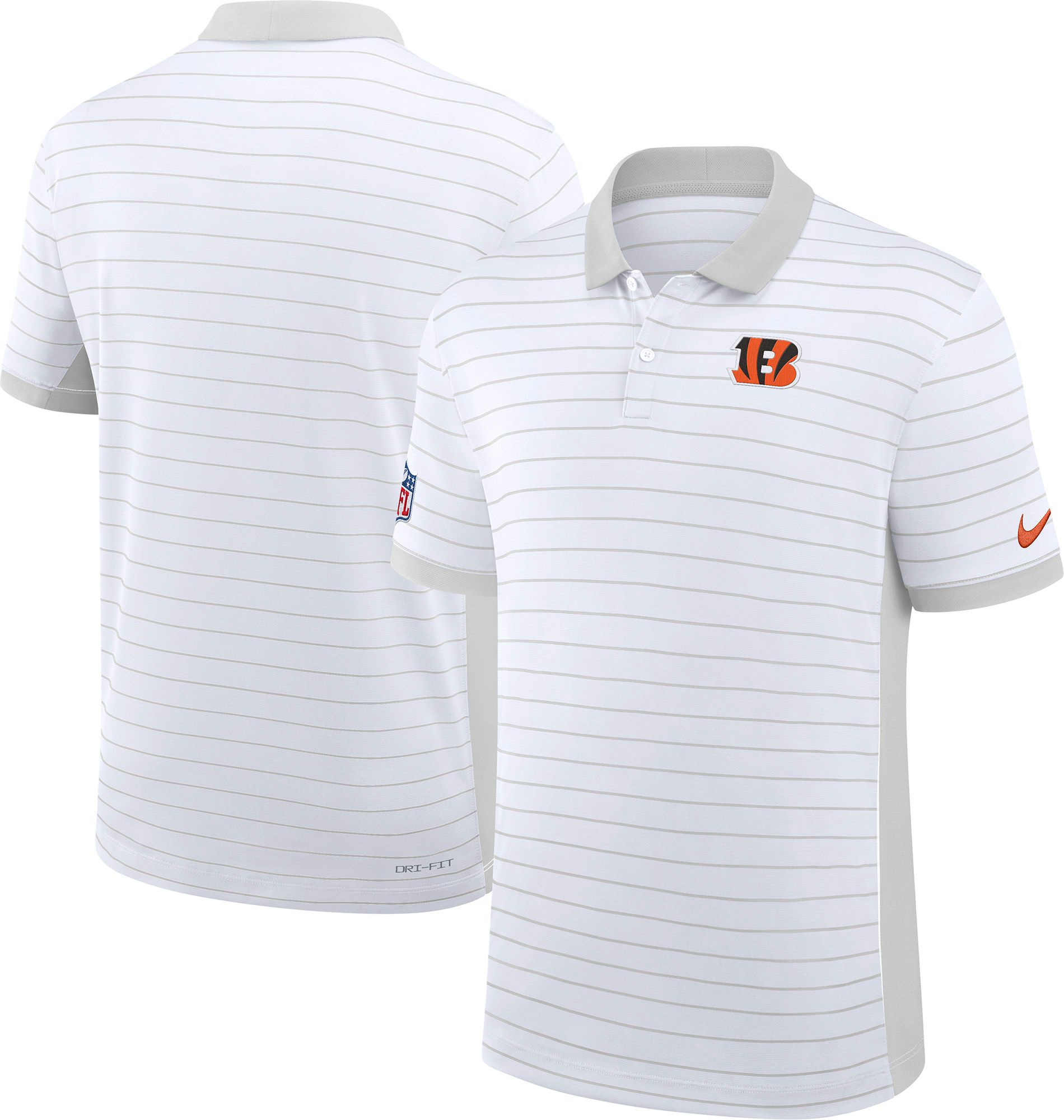 Nike Men's Cincinnati Bengals White Victory Polo product image