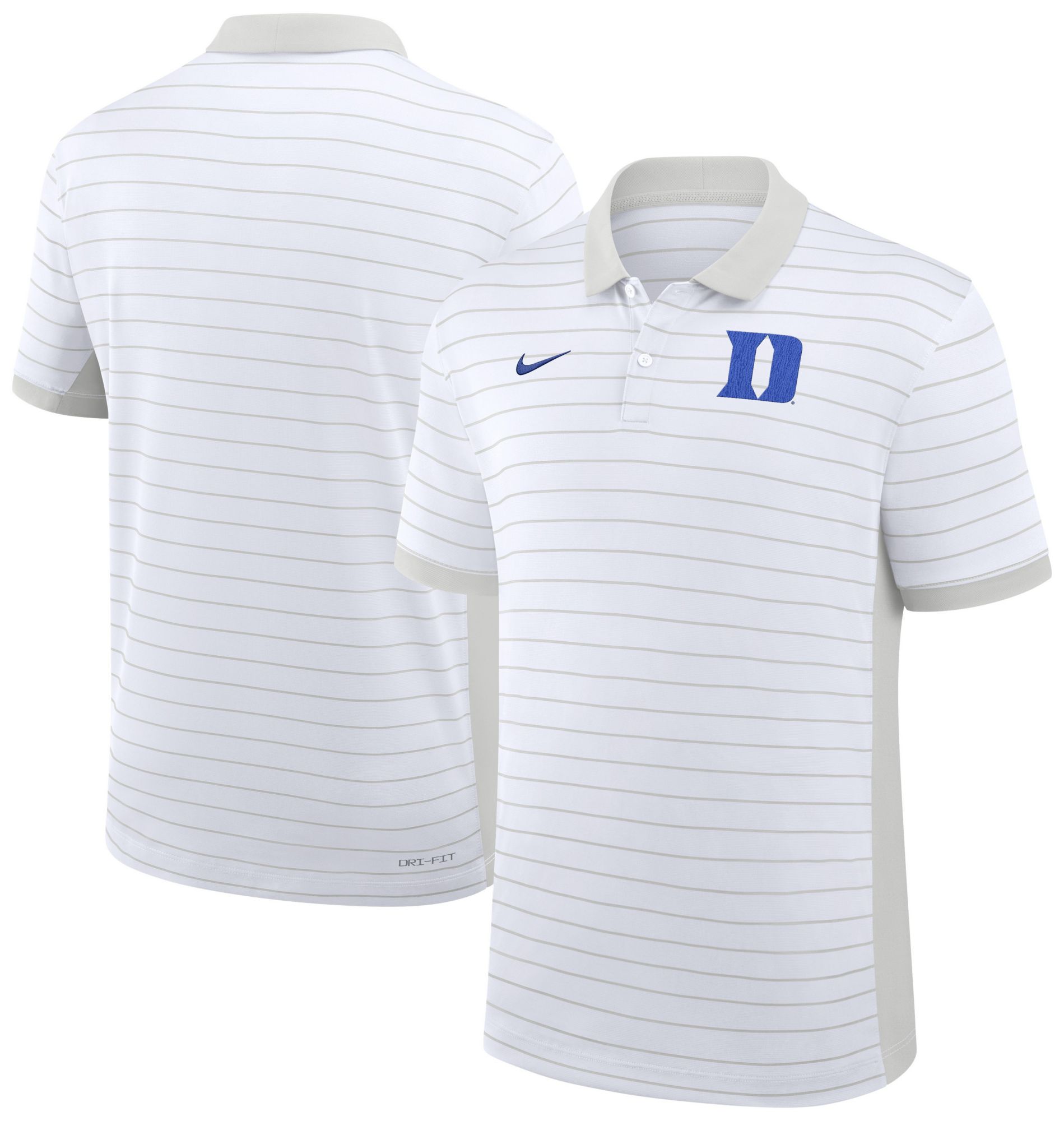 Nike Men's Duke Blue Devils White Dri-FIT Victory Polo product image