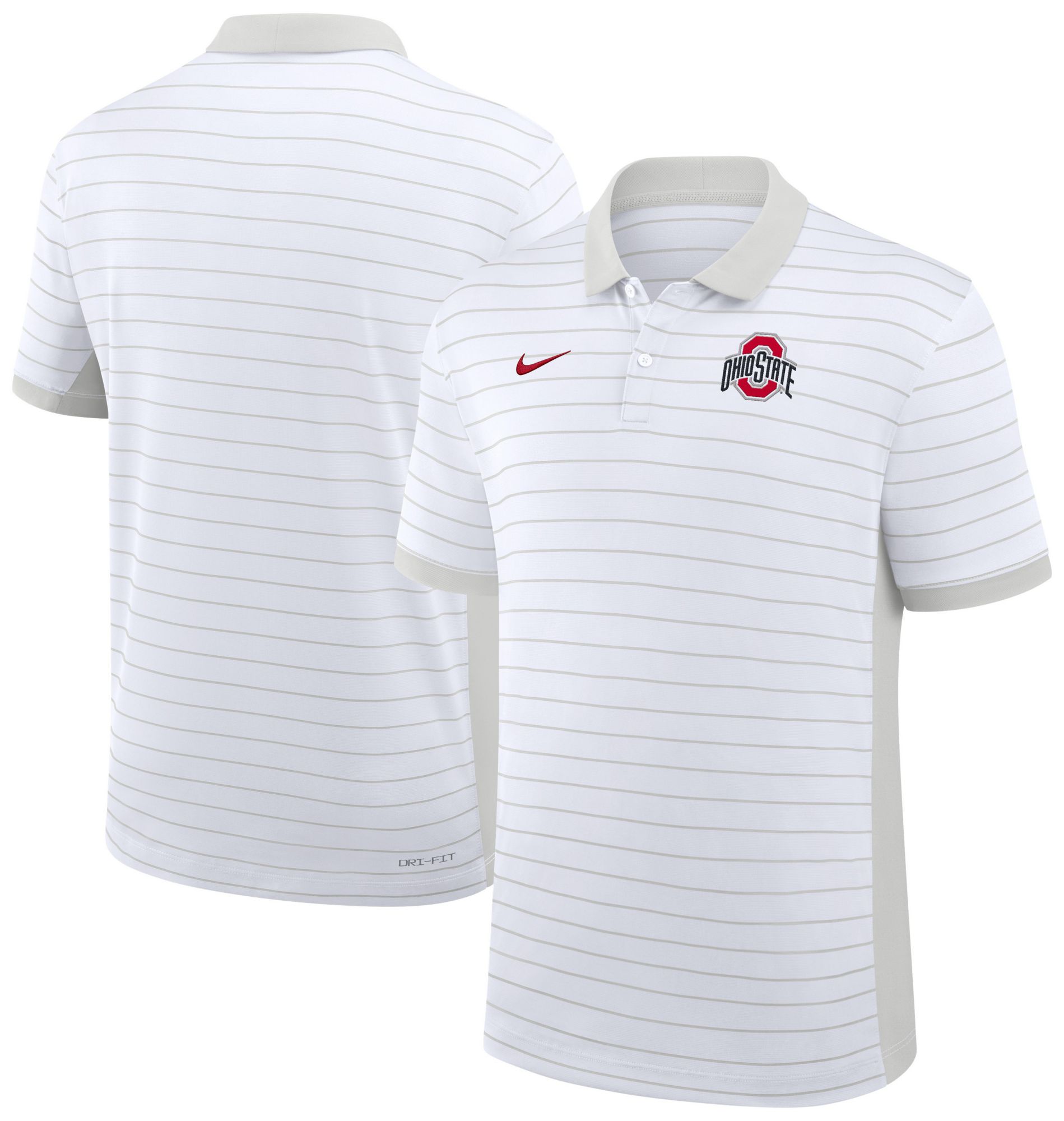 Nike Men's Ohio State Buckeyes White Dri-FIT Victory Polo product image