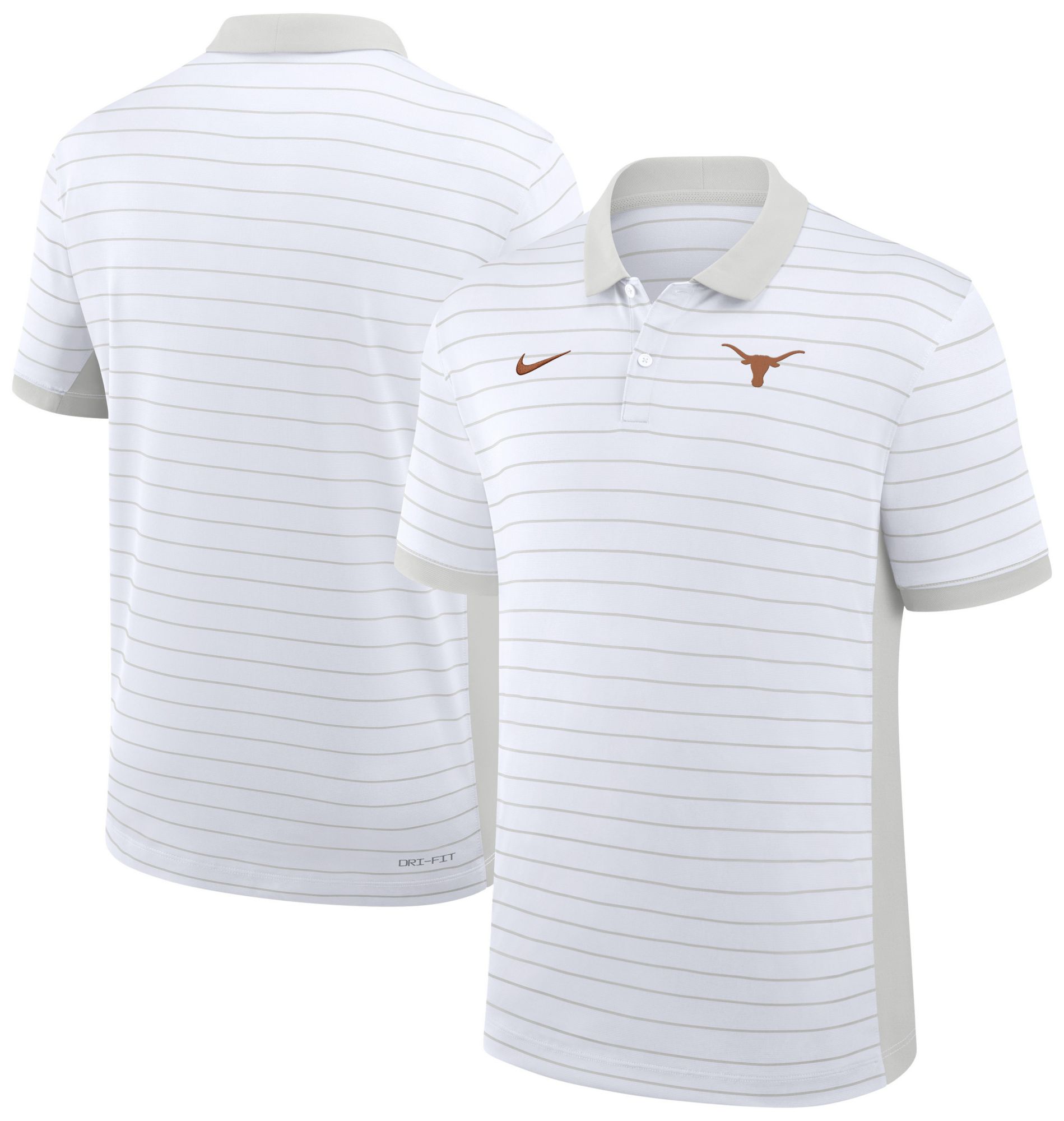 Nike Men's Texas Longhorns White Dri-FIT Victory Polo | Dick's