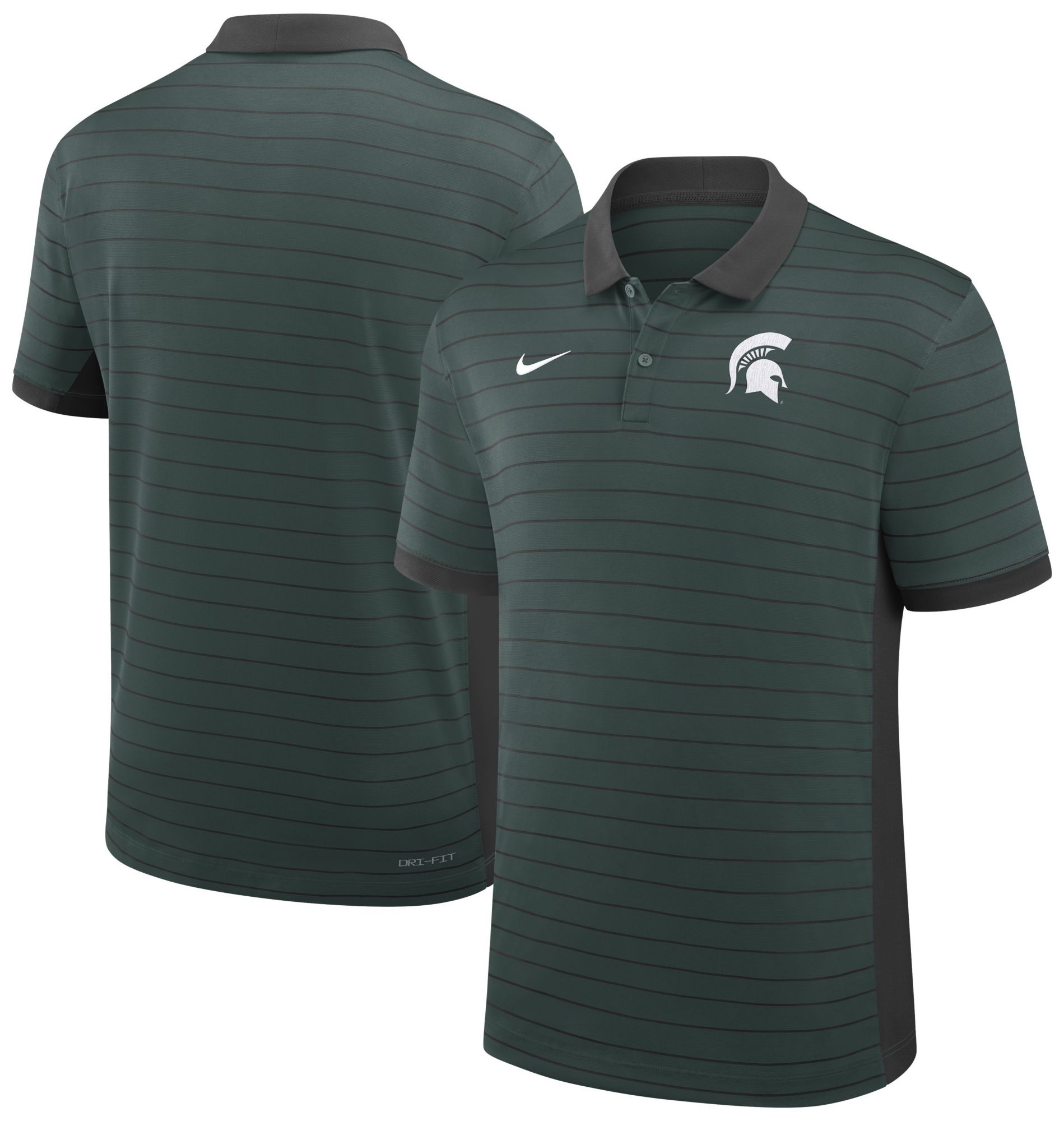 Nike Men's Michigan State Spartans Green Dri-FIT Victory Polo product image