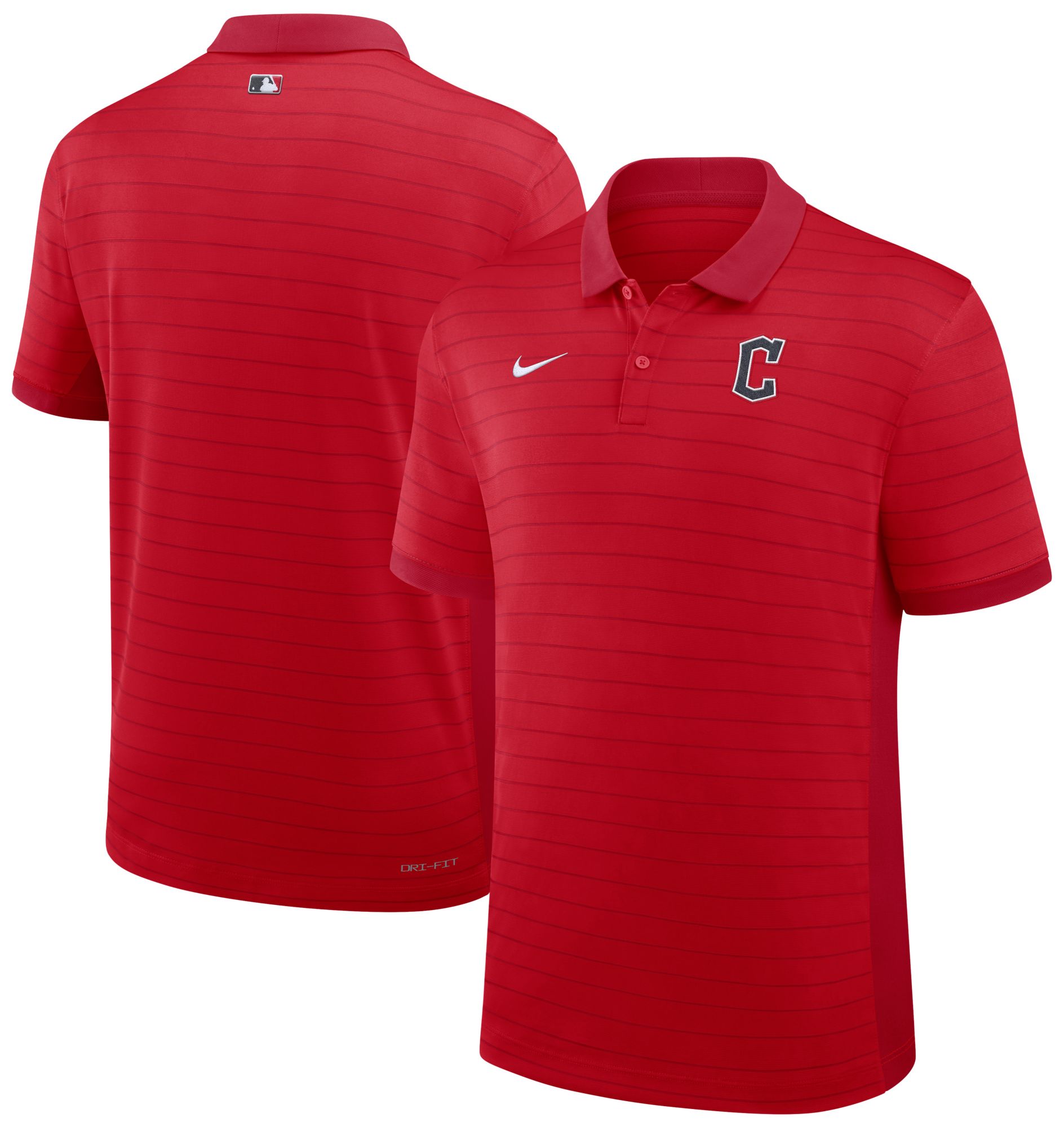Nike Men's Cleveland Guardians Red Authentic Collection Victory Polo product image