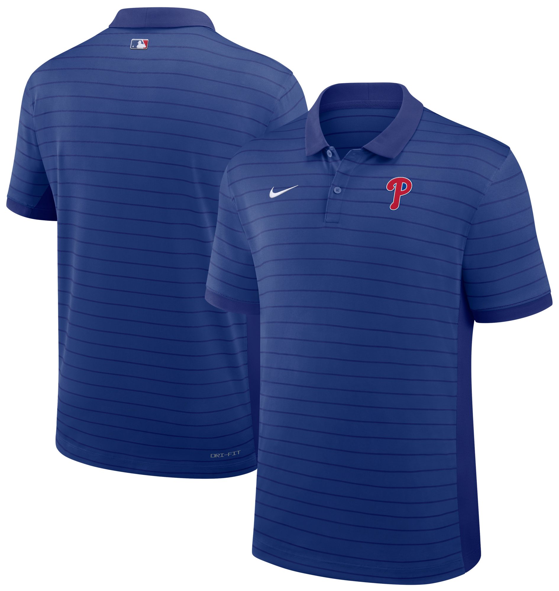 Nike Men's Philadelphia Phillies Blue Authentic Collection Victory Polo product image