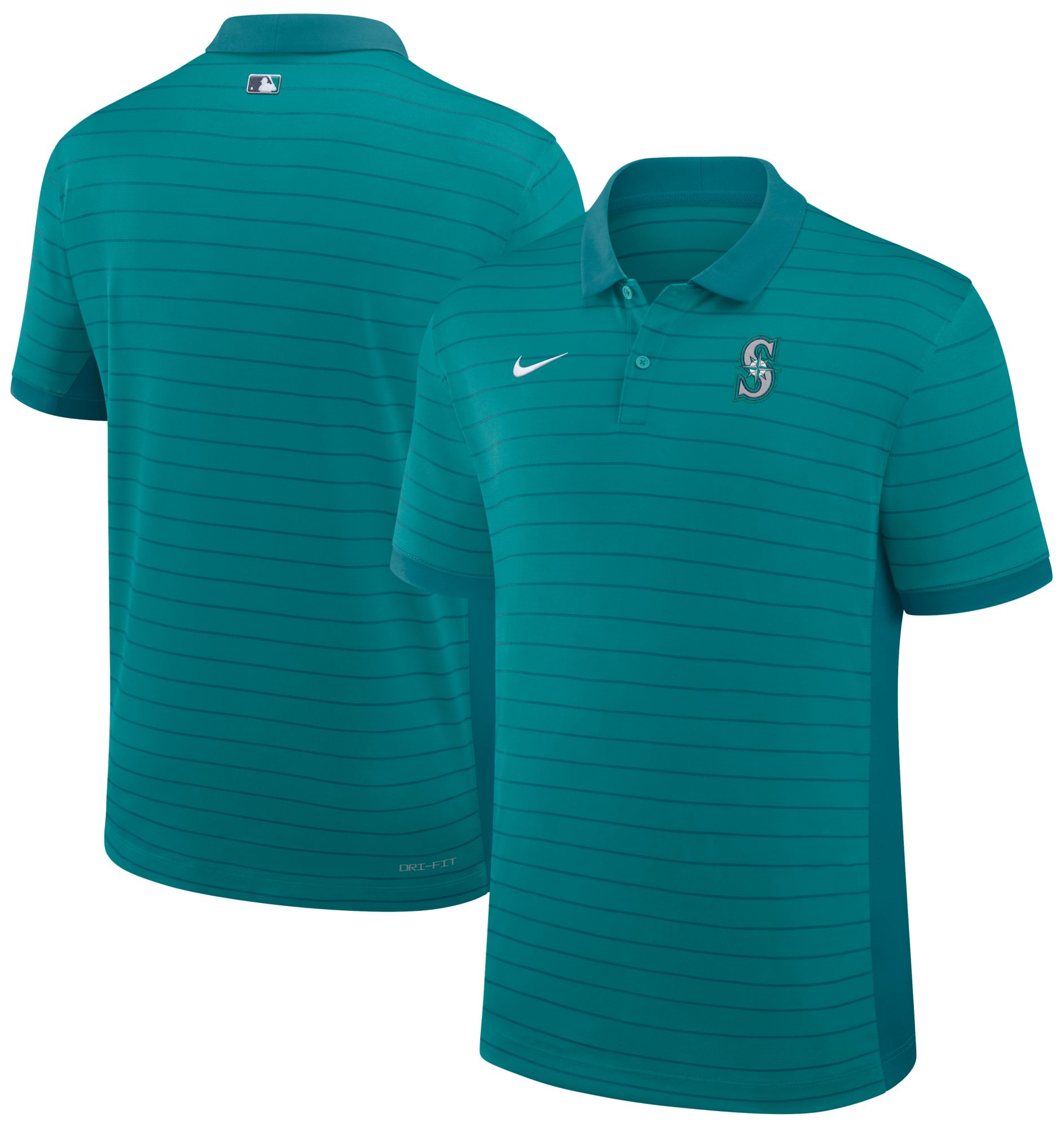 Nike Men's Seattle Mariners Green Authentic Collection Victory Polo product image