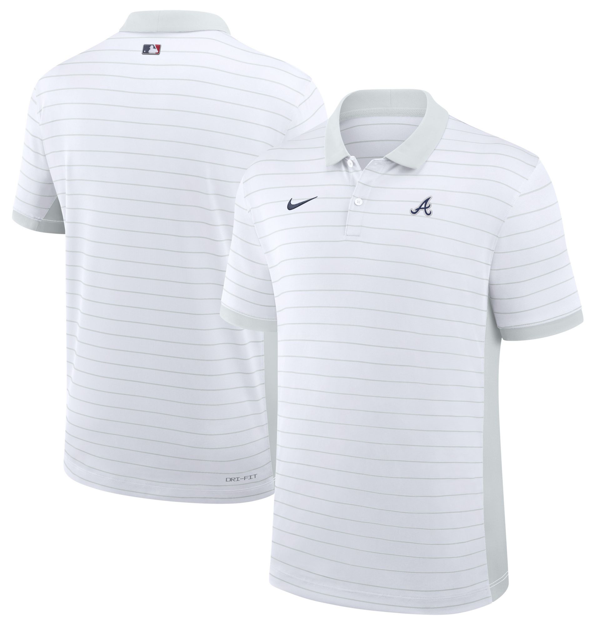 Nike Men's Atlanta Braves White Authentic Collection Victory Polo product image