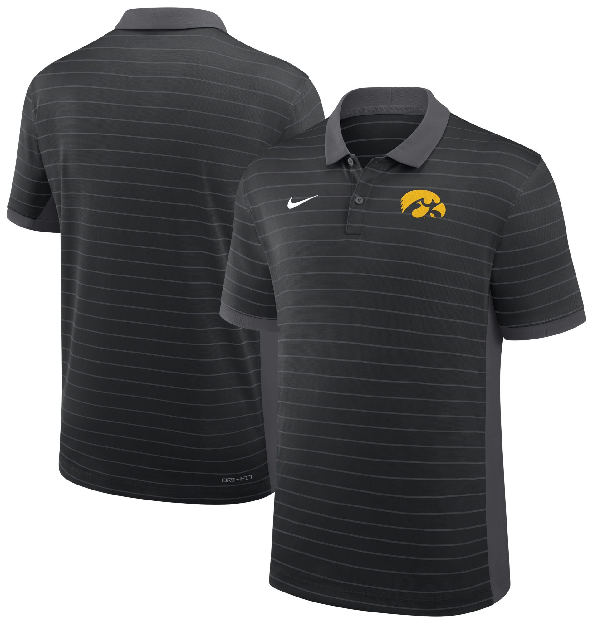 Nike Men's Iowa Hawkeyes Black Dri-FIT Victory Polo product image