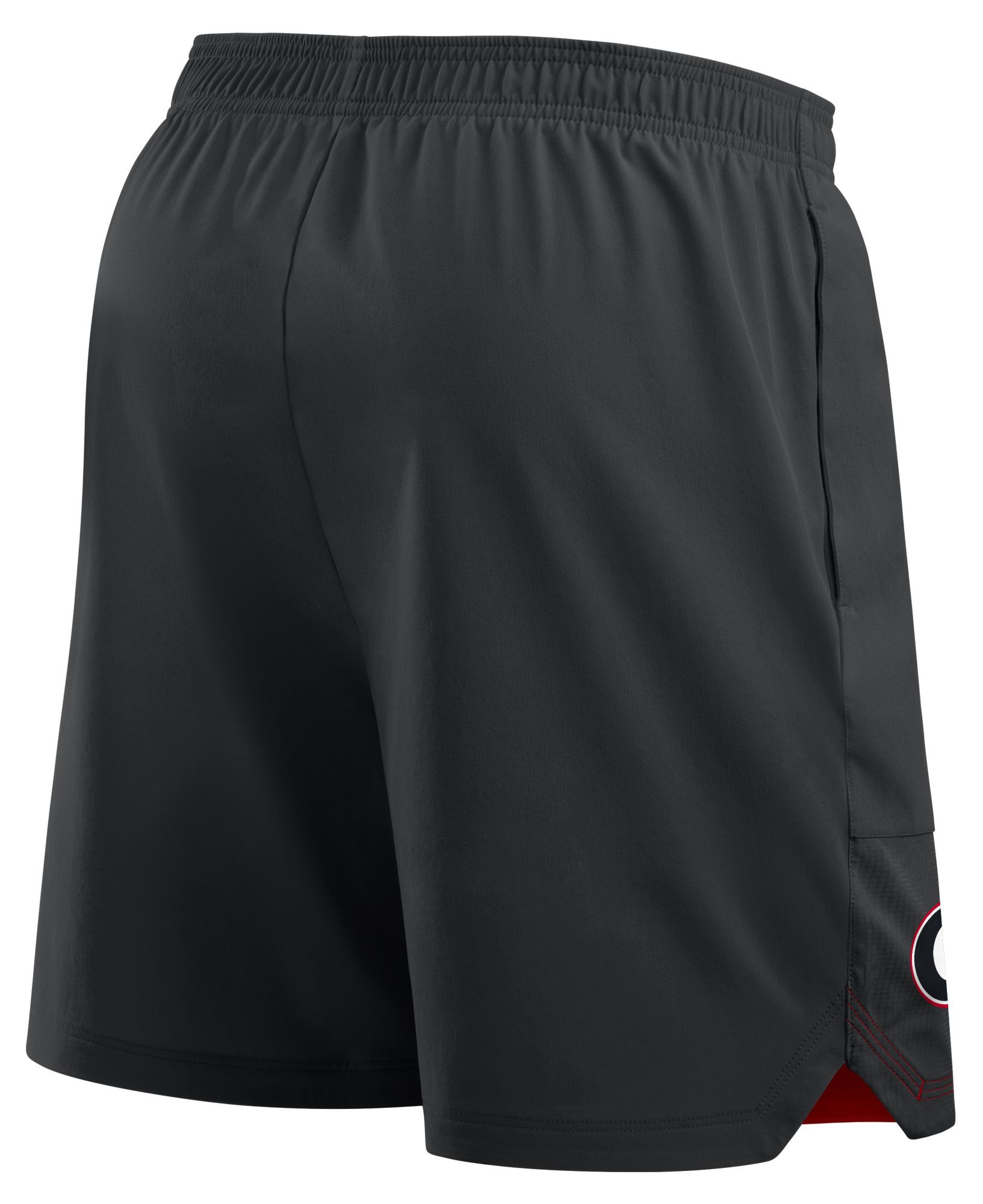 Nike Men's Georgia Bulldogs Black Dri-Fit Woven Shorts product image