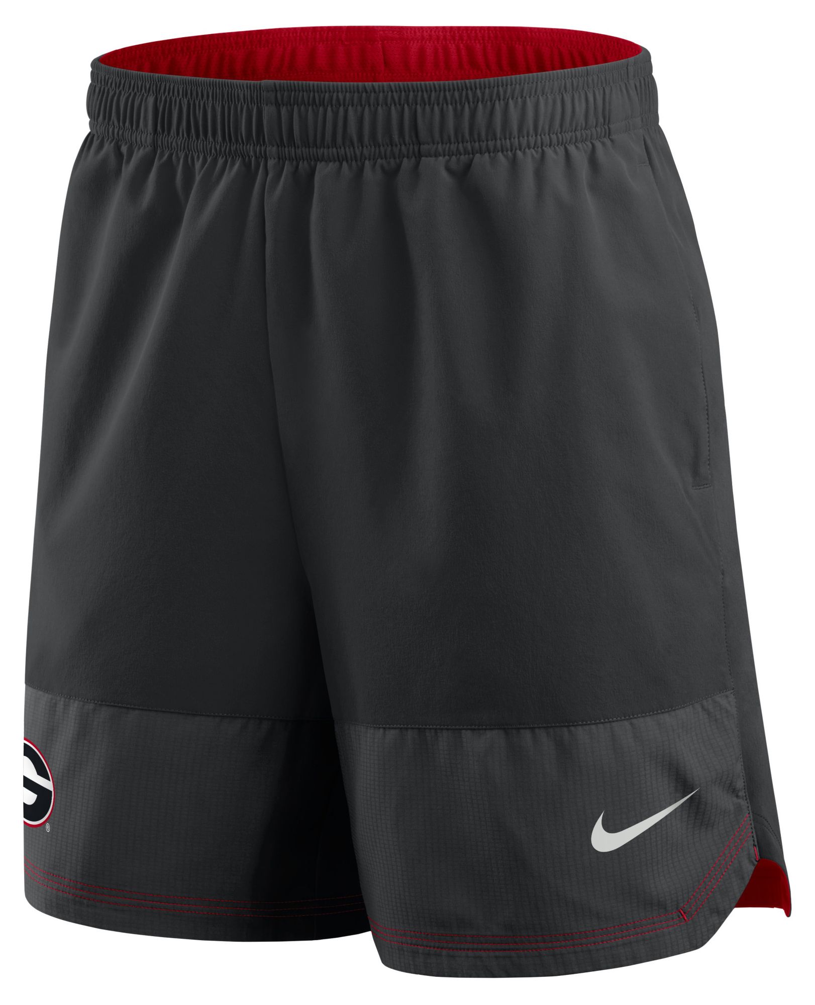 Nike Men's Georgia Bulldogs Black Dri-Fit Woven Shorts product image