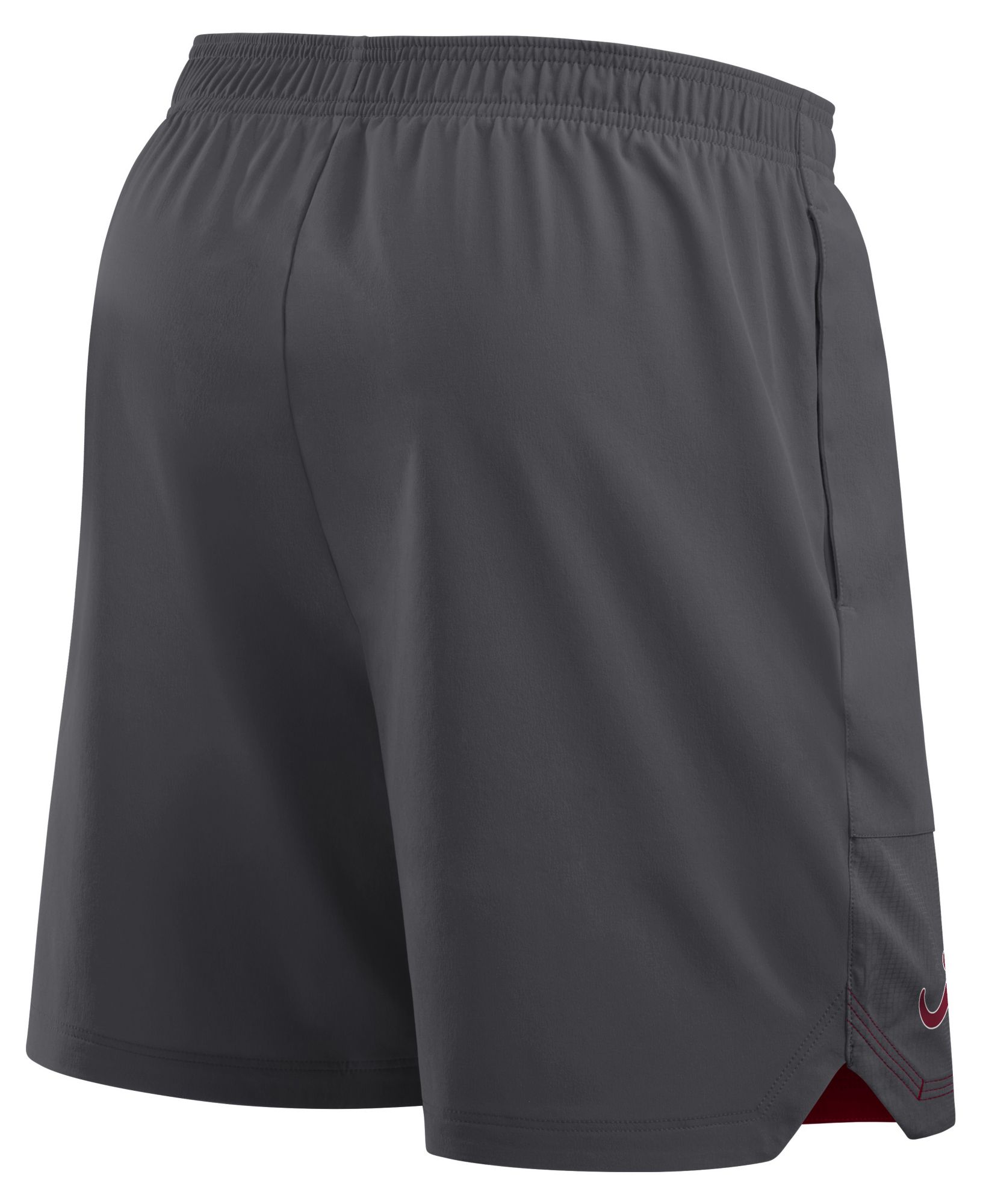 Nike Men's Alabama Crimson Tide Grey Dri-Fit Woven Shorts product image