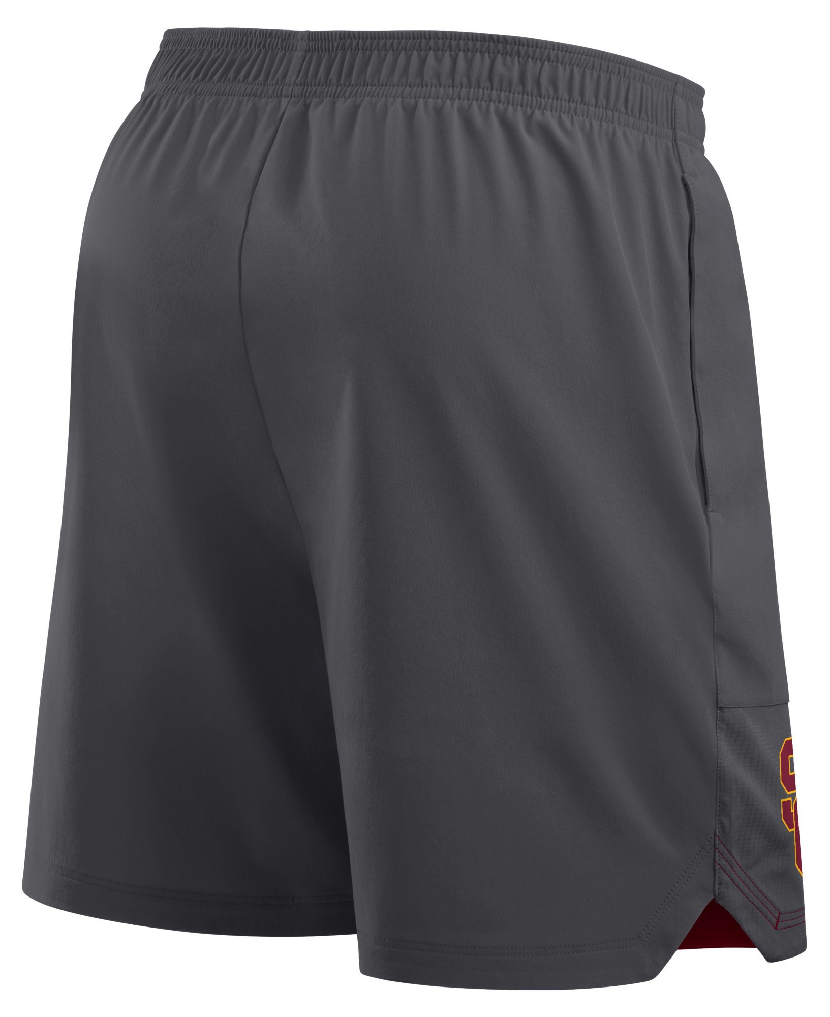 Nike Men's USC Trojans Grey Dri-Fit Woven Shorts product image