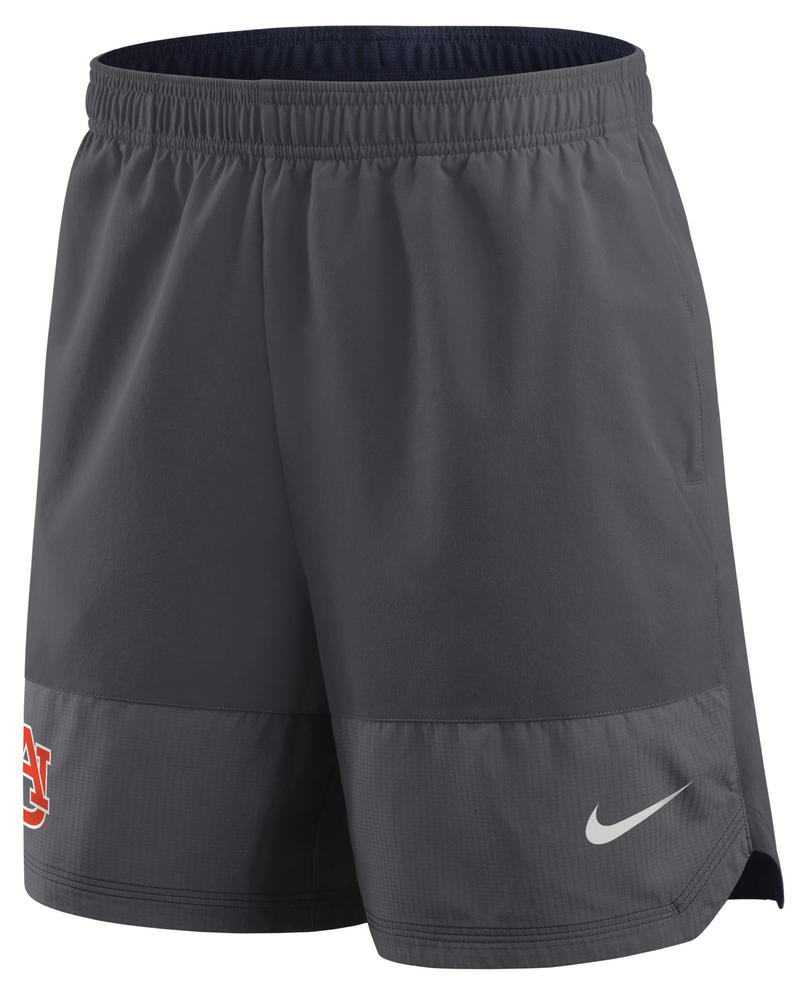 Nike Men's Auburn Tigers Grey Dri-Fit Woven Shorts product image