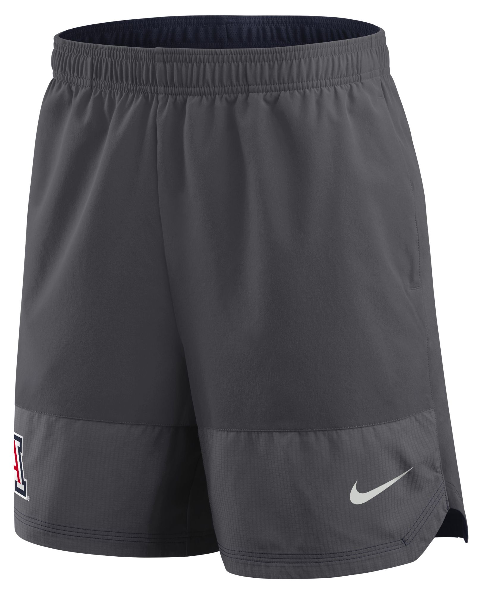Nike Men's Arizona Wildcats Grey Dri-Fit Woven Shorts product image