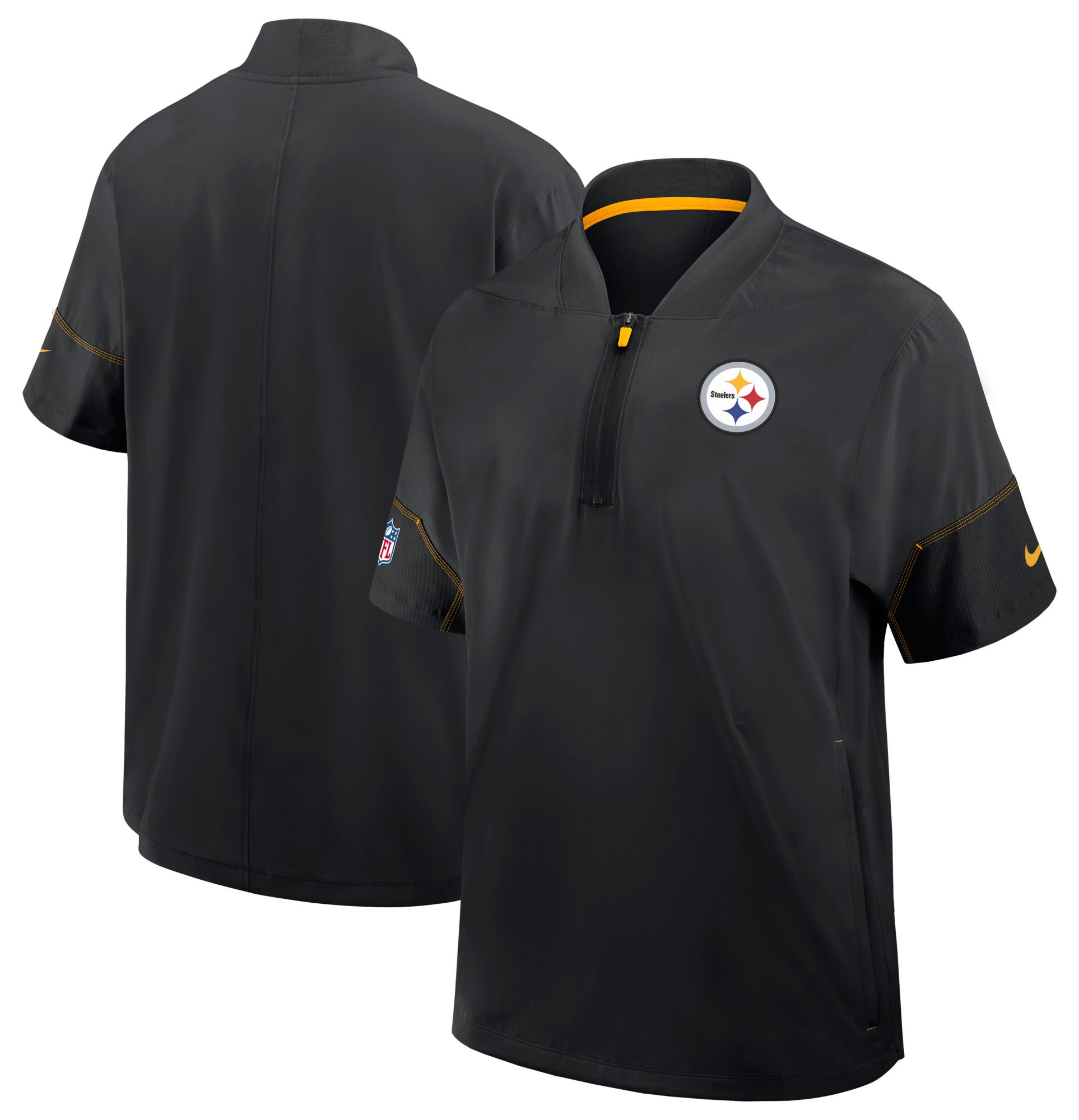 Nike Men's Pittsburgh Steelers Black Small Logo Long Sleeve Shirt product image