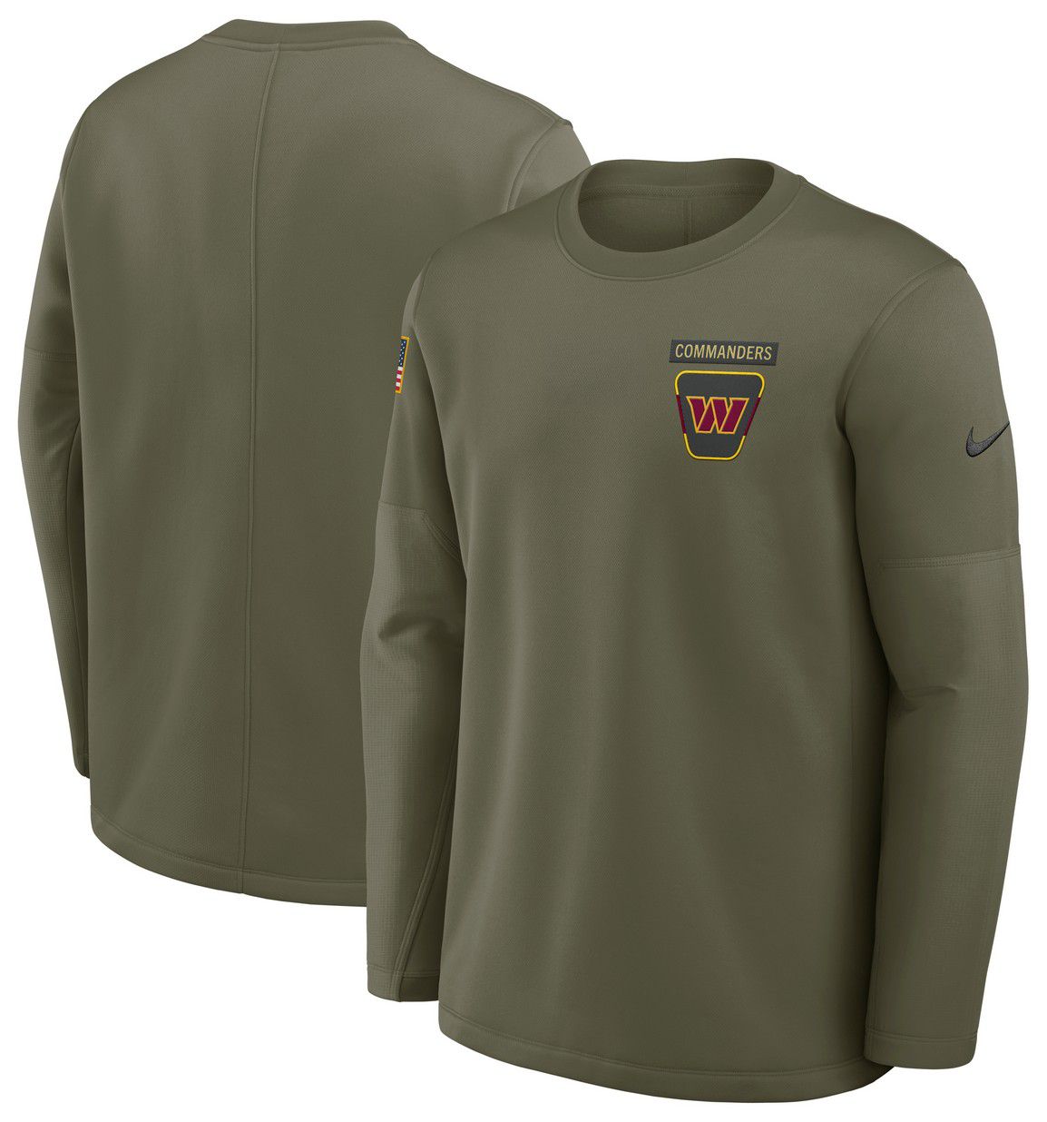 Nike Men's Washington Commanders Olive Salute To Service 2025