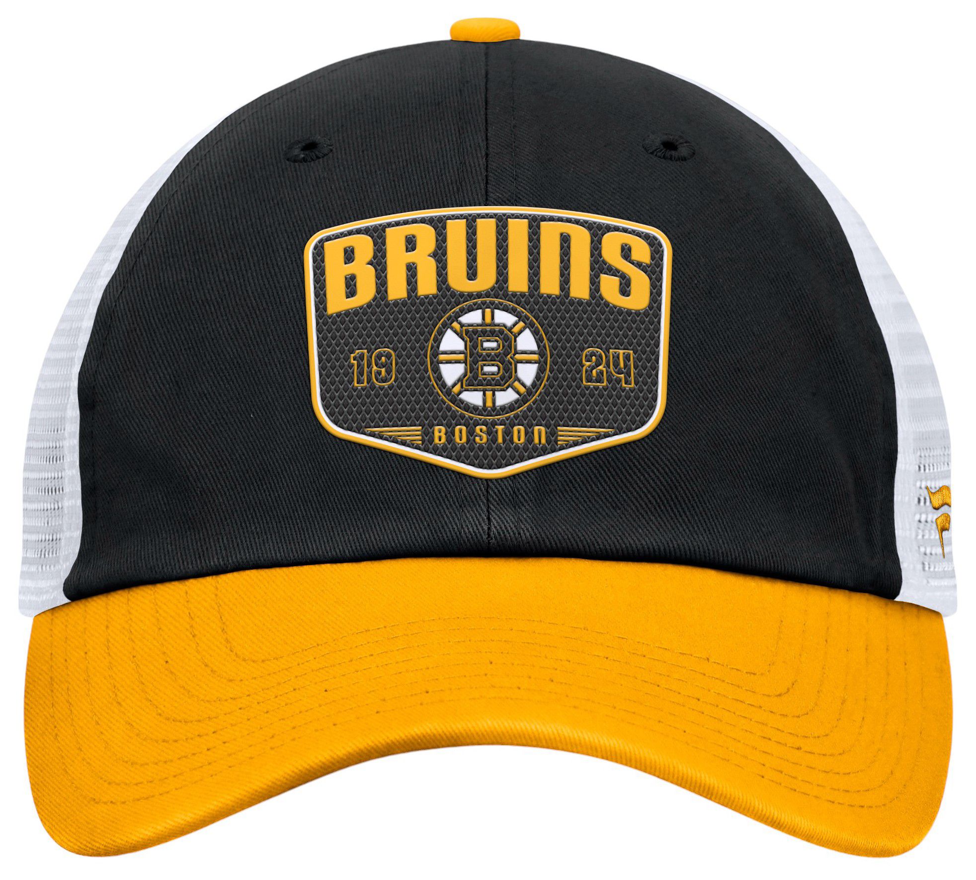 NHL Adult Boston Bruins One Time Structured Black Adjustable Hat product image