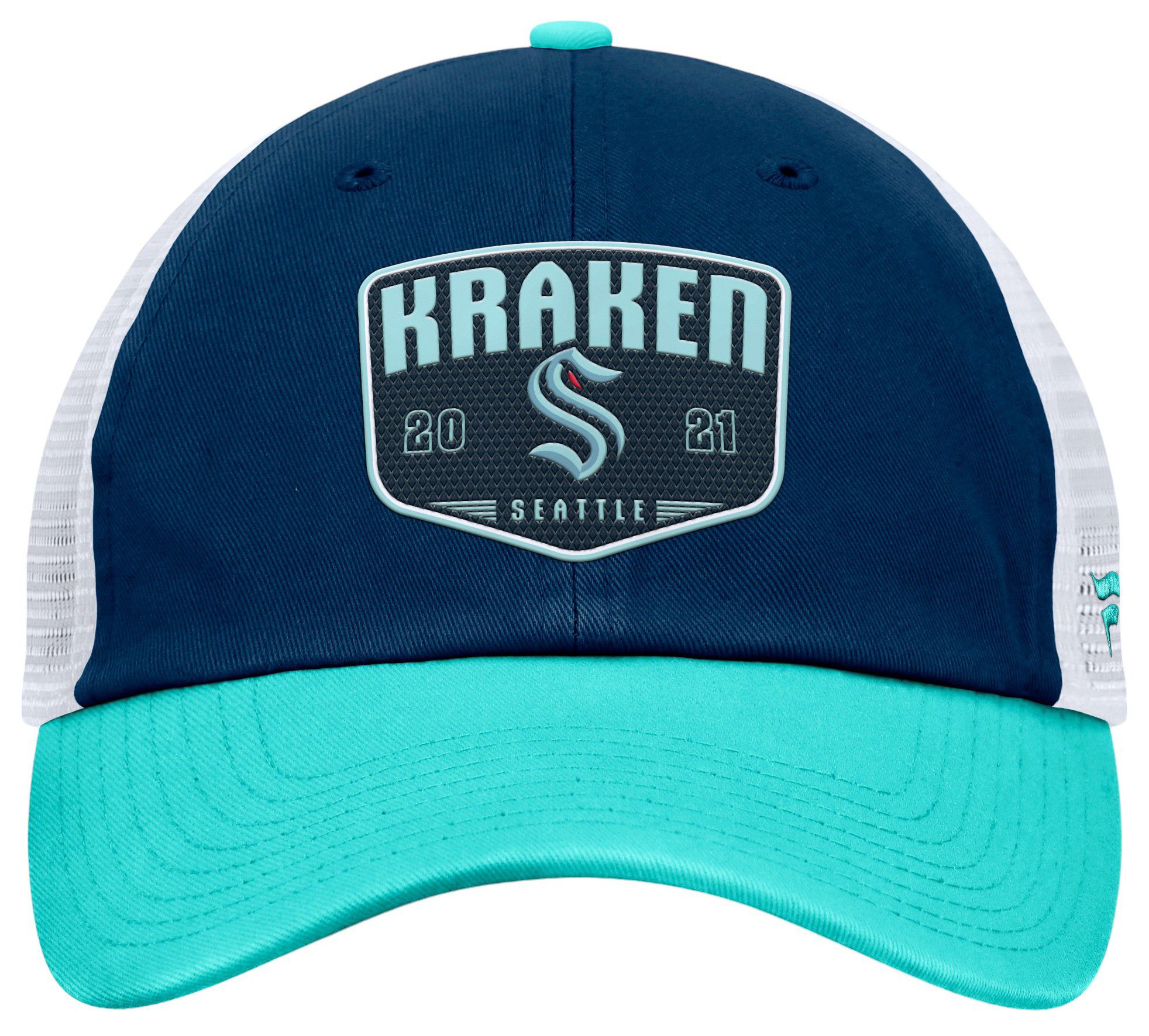 NHL Adult Seattle Kraken One Time Navy Adjustable Hat product image