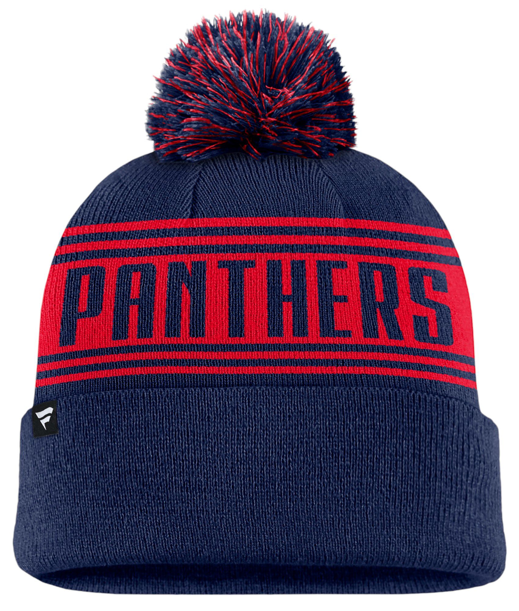 NHL Adult Florida Panthers 2024 Enforce Navy Pom Beanie Dick's
