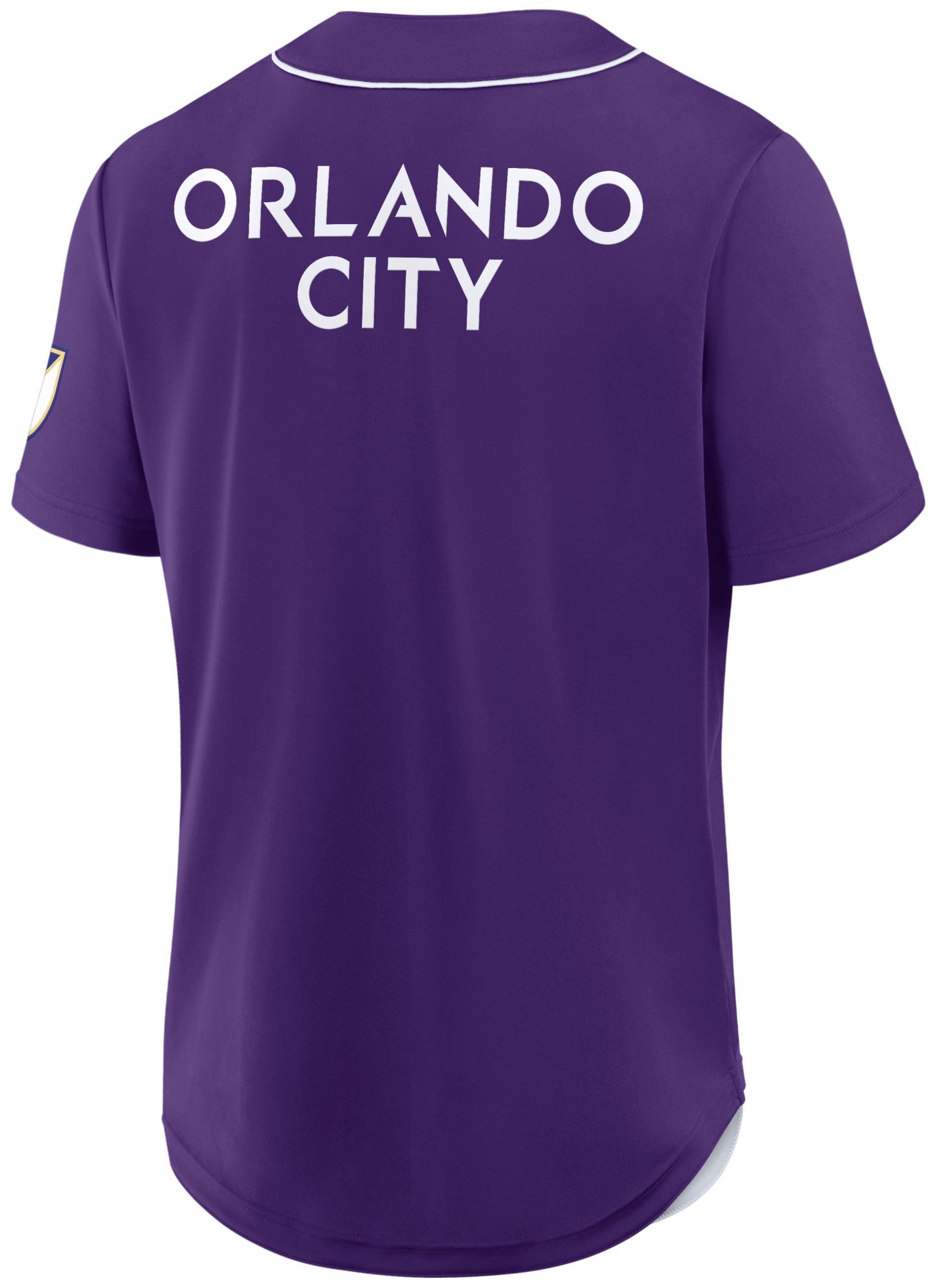 MLS Adult Orlando City Purple Baseball Jersey product image