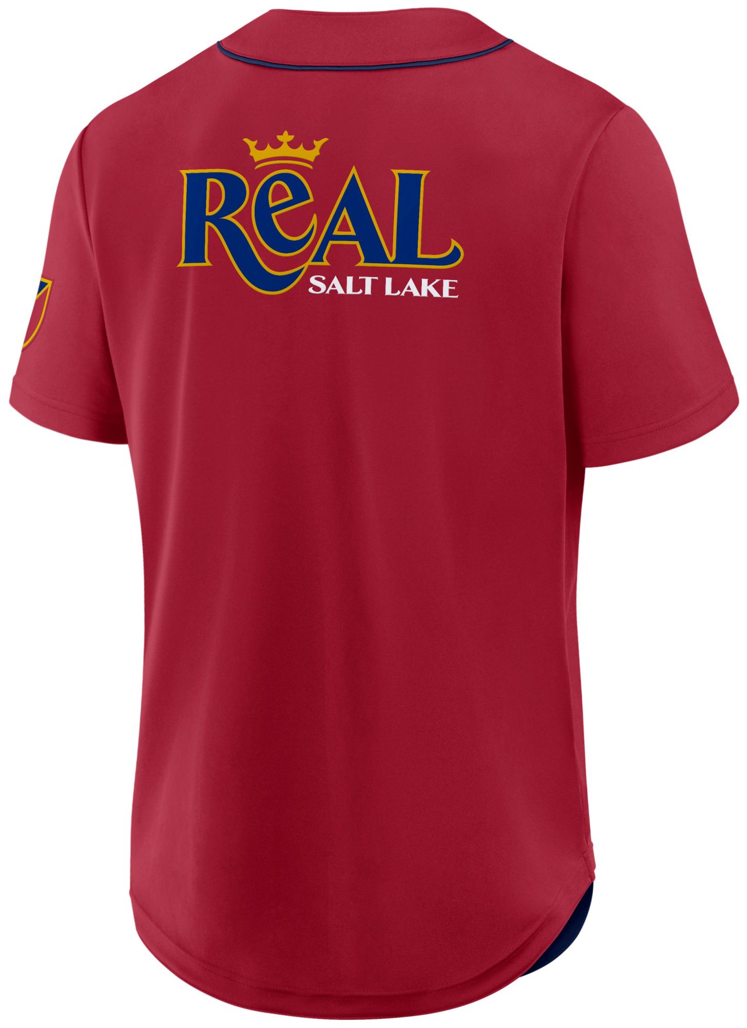 MLS Adult Real Salt Lake Red Baseball Jersey product image