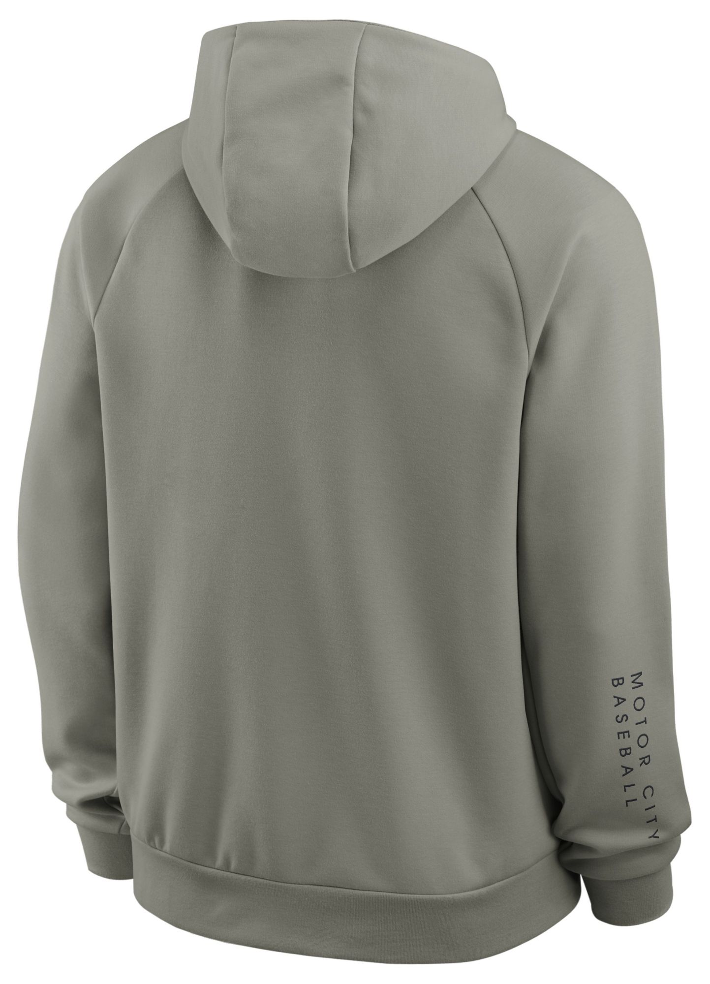 Nike Men's Detroit Tigers Gray Dri-FIT Primary Fleece UV Pullover Hoodie product image