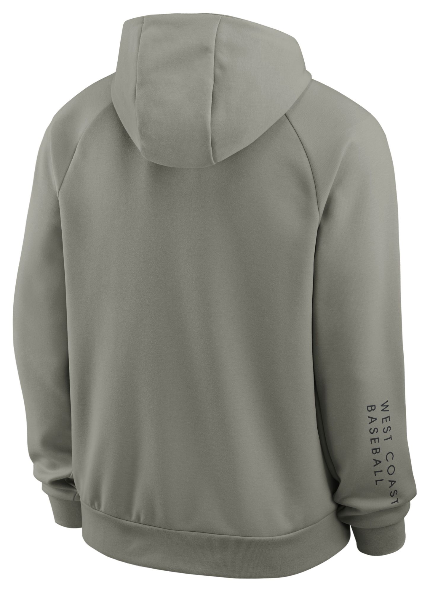 Nike Men's Los Angeles Dodgers Gray Dri-FIT Primary Fleece UV Pullover Hoodie product image