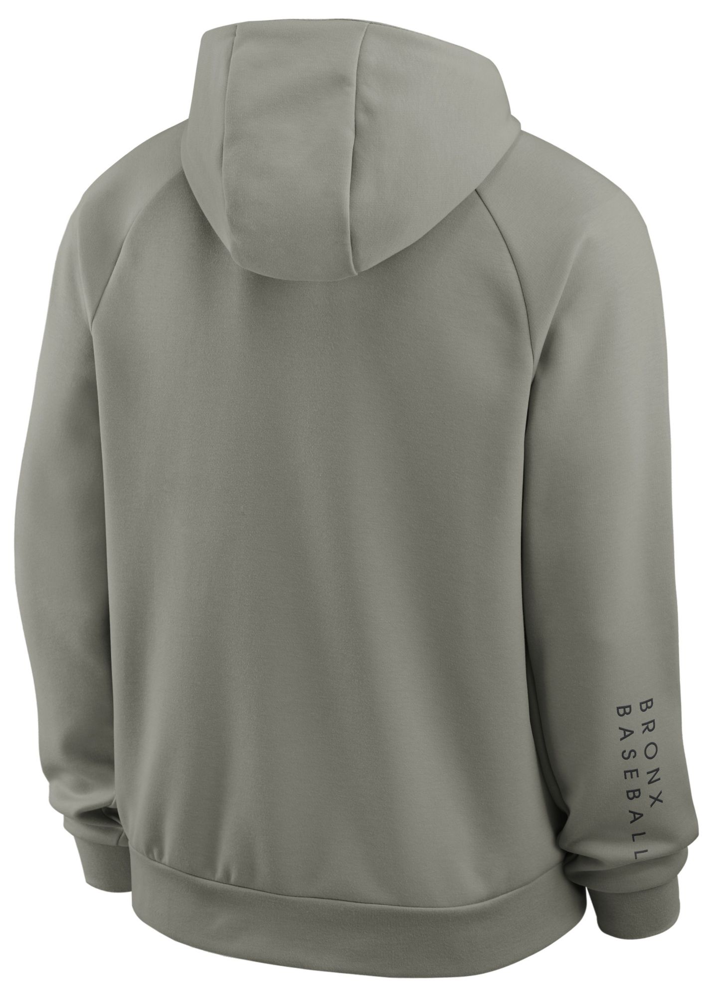 Nike Men's New York Yankees Gray Dri-FIT Primary Fleece UV Pullover Hoodie product image