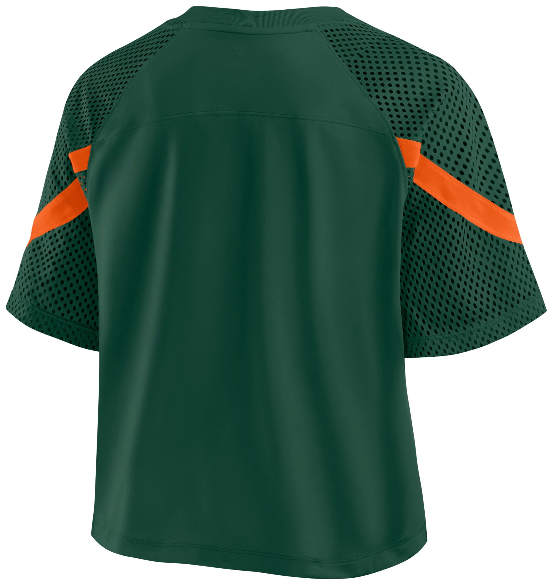 NCAA Women's Miami Hurricanes Green Jersey Top Dick's Sporting Goods