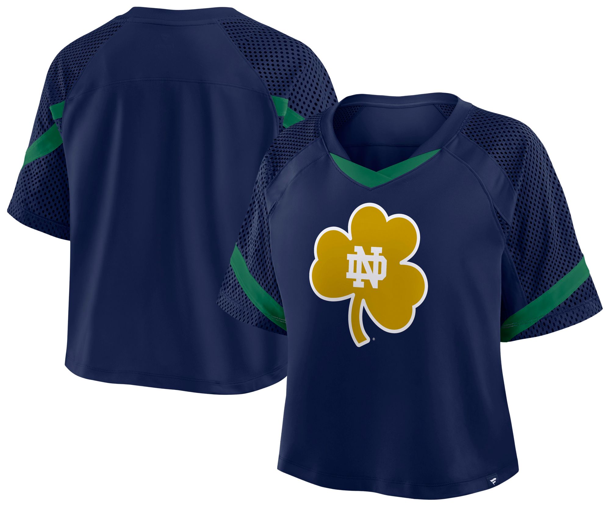 NCAA Women's Notre Dame Fighting Irish Navy Jersey Top product image