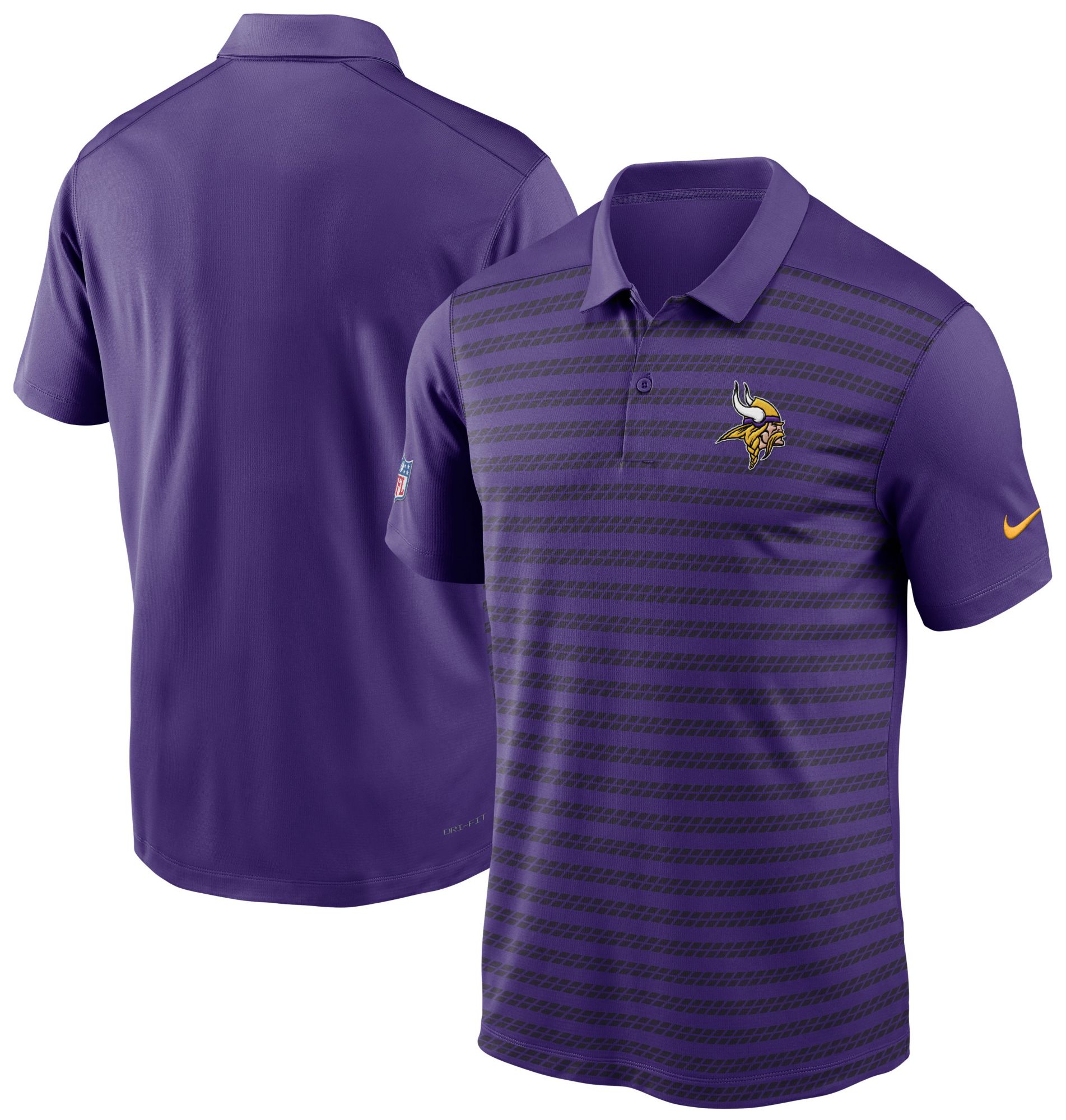 Nike Men's Minnesota Vikings Sideline Victory Court Purple Polo product image