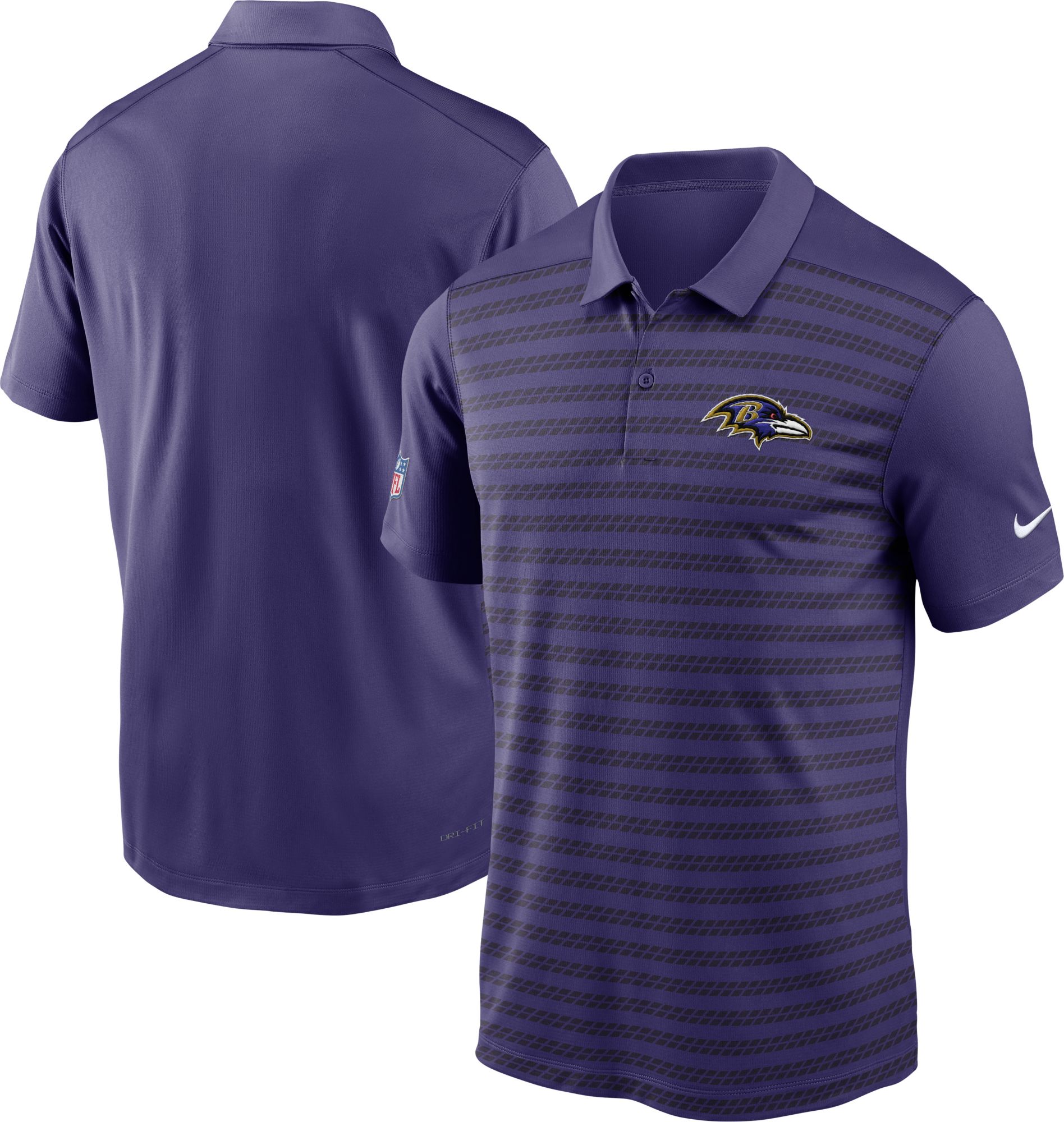 Nike Men's Baltimore Ravens Sideline Victory New Orchid Polo product image