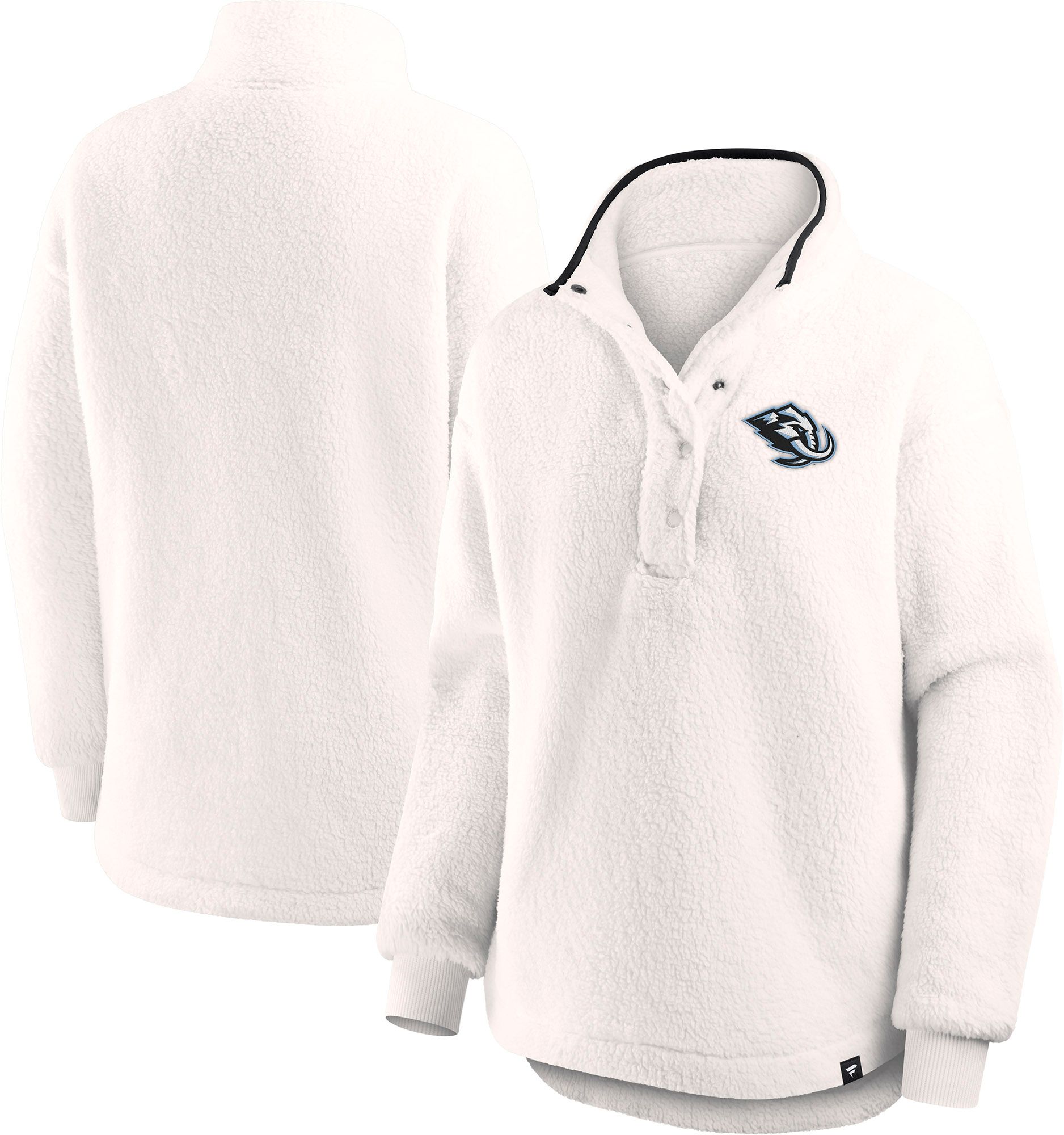 NHL Women's Utah Mammoth White Full-Zip Sherpa Jacket product image
