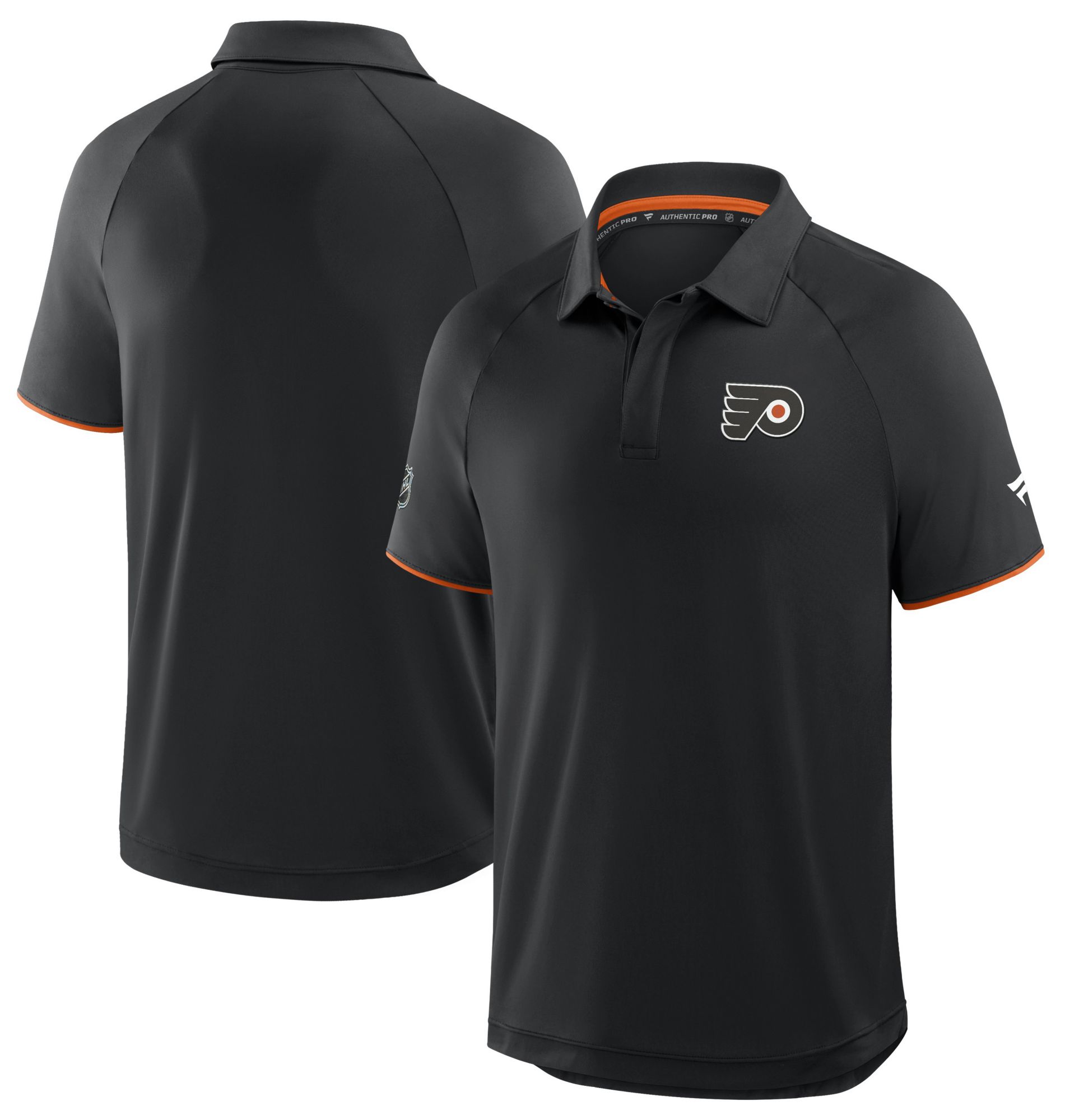 NHL Men's Philadelphia Flyers Black Rink Polo product image