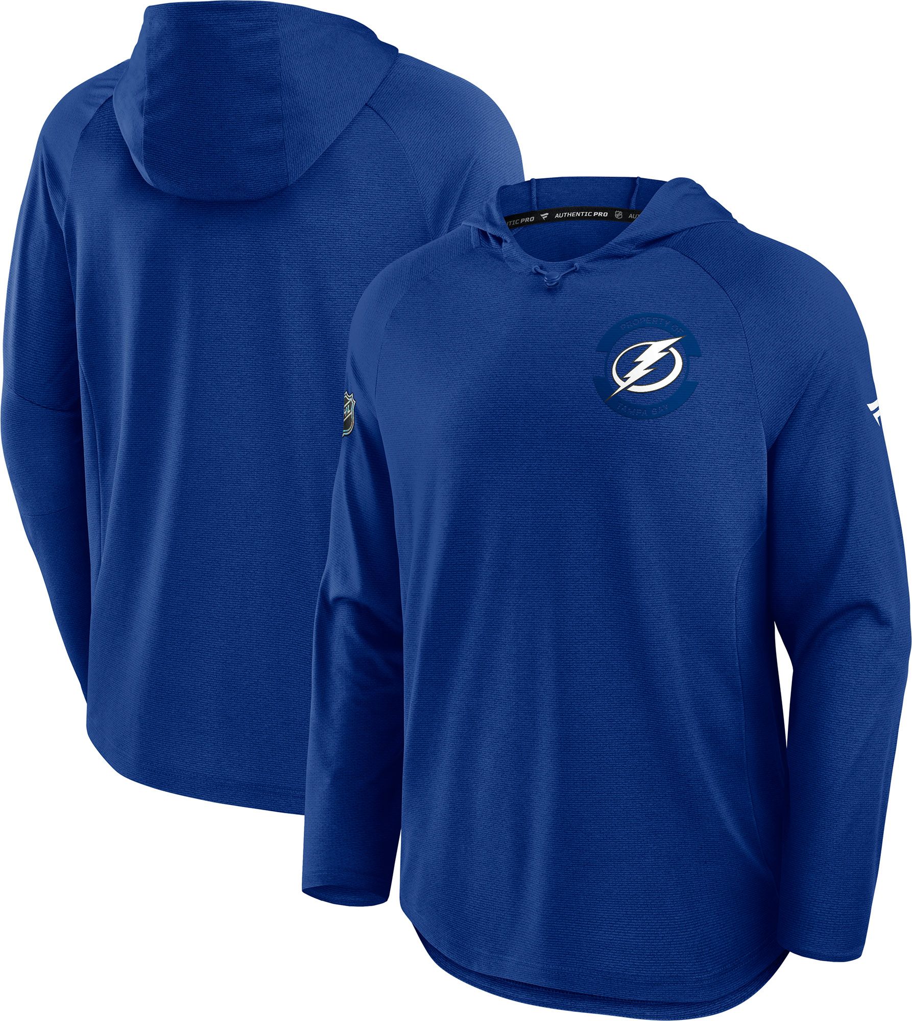 NHL Men's Tampa Bay Lightning Blue Rink Lightweight Pullover Hoodie product image