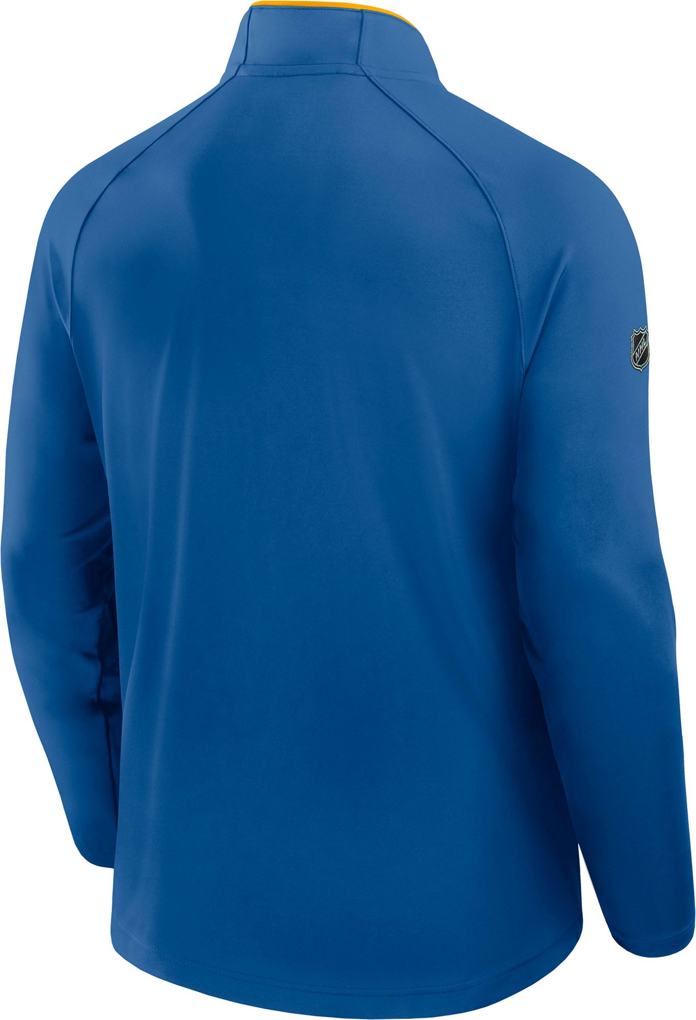 NHL Men's St. Louis Blues Blue Rink Training Quarter-Zip Pullover product image