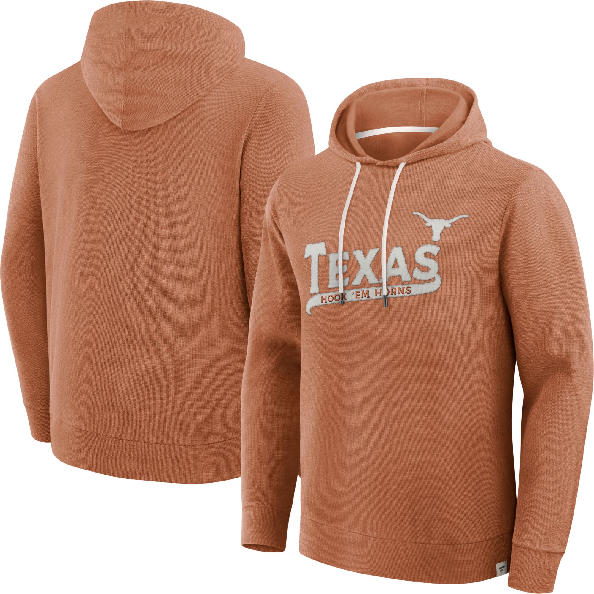 NCAA Men's Texas Longhorns Orange Huddle Long Sleeve Pullover Hoodie product image