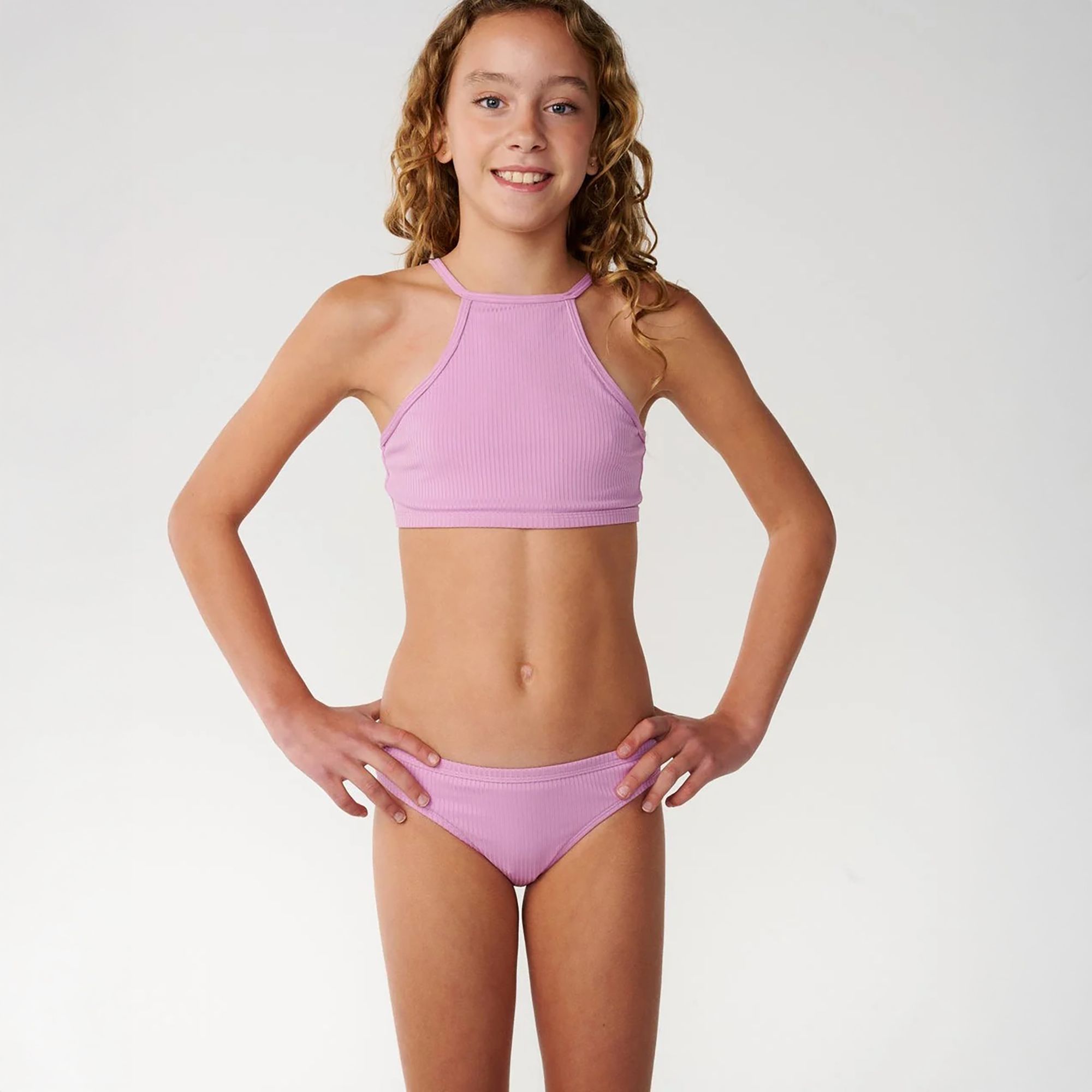 Rip Curl Girls' Premium Rib 2.0 Bikini Set product image