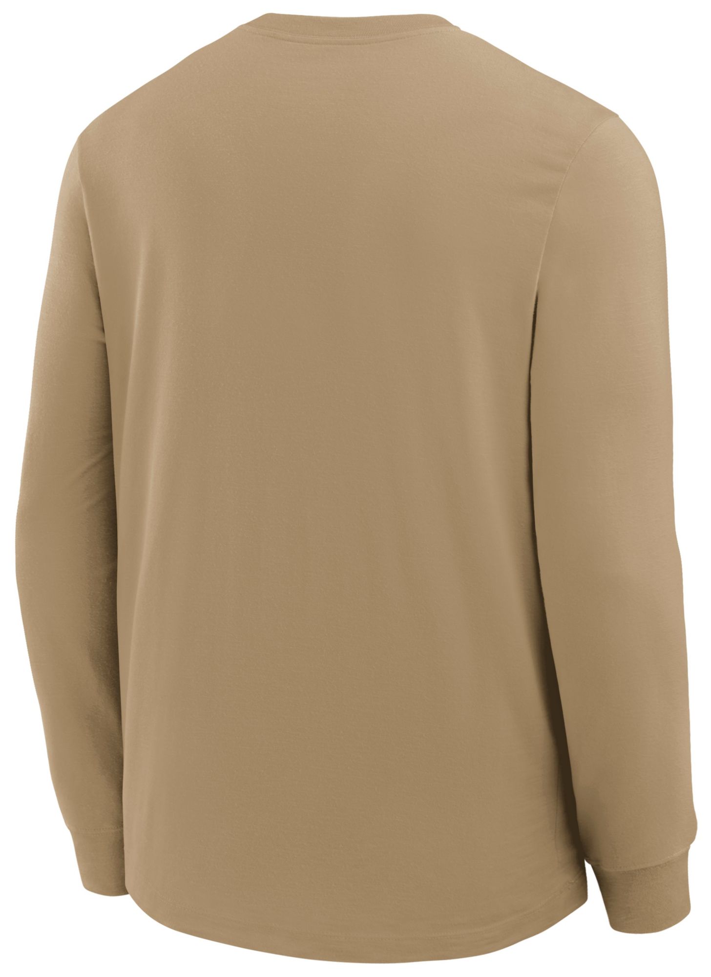 Nike Men's Philadelphia Eagles Parachute Beige Rewind Slub Long Sleeve T-Shirt product image