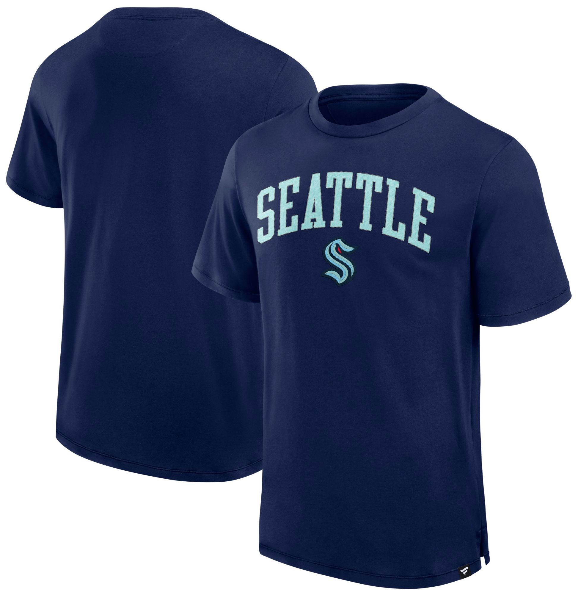 NHL Adult Seattle Kraken Elevated Navy T-Shirt product image