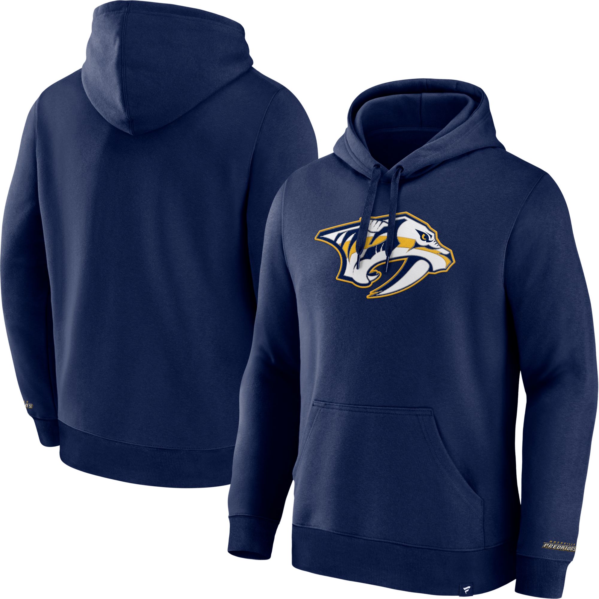 NHL Adult Nashville Predators Elevated Navy Pullover Hoodie product image
