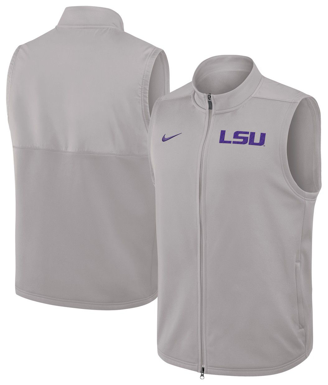 Nike Men's LSU Tigers Pewter Grey Victory Vest product image