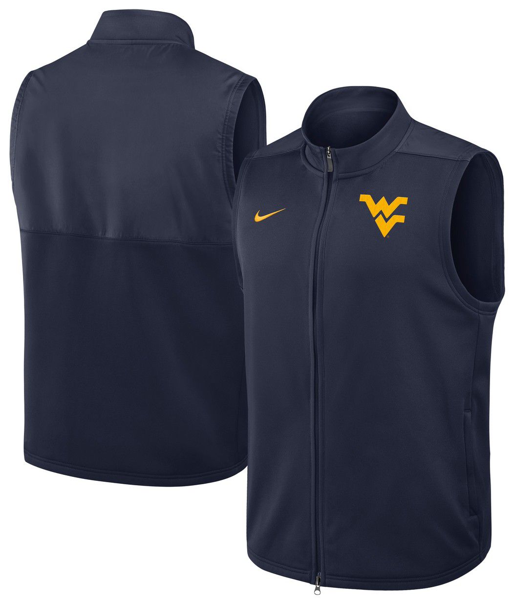 Nike Men's West Virginia Mountaineers College Navy Victory Vest product image